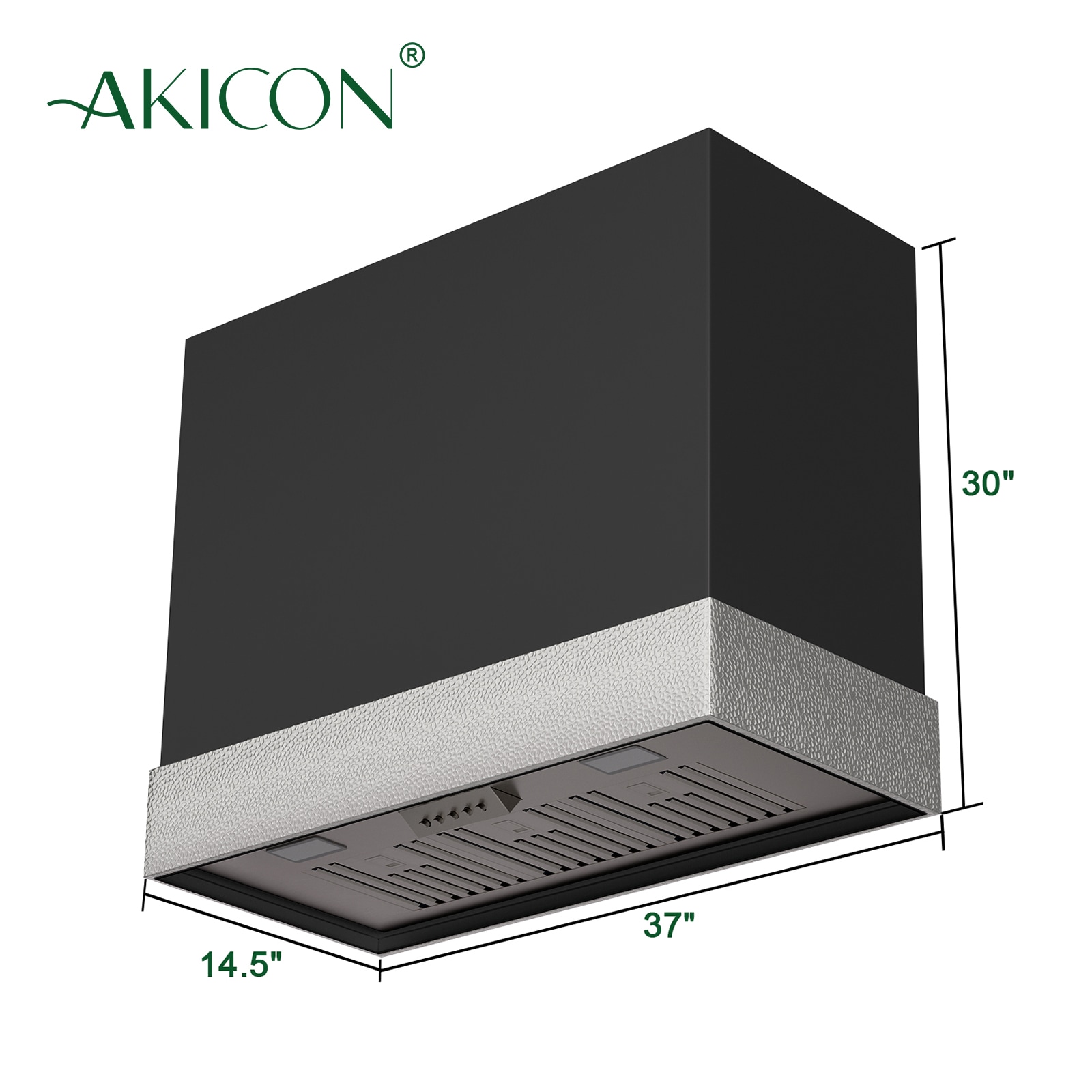 Akicon AK-HS36HD-JBN Wall-Mounted-Range-Hoods - View #5