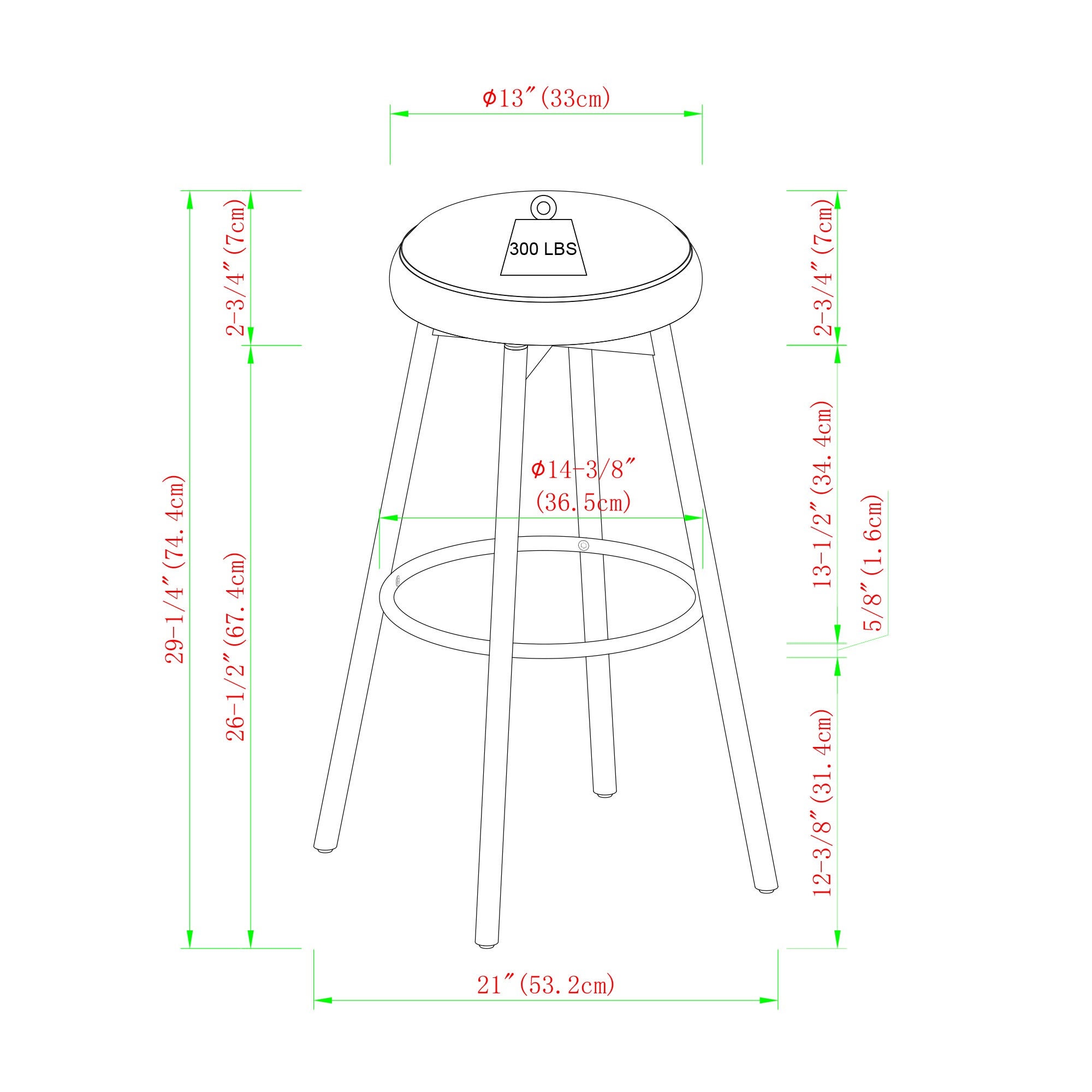 LOVMOR SF-M-B185P168961 stools - View #6