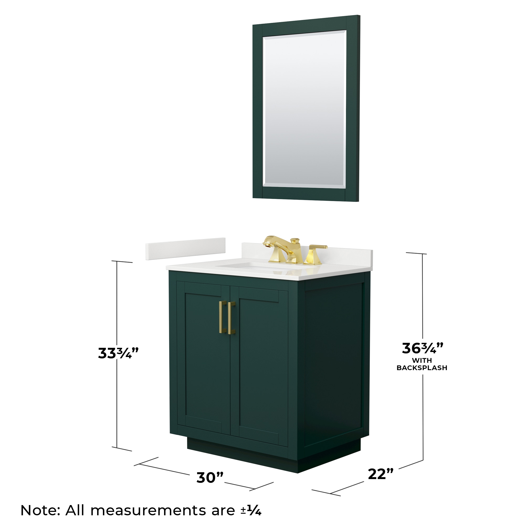 Wyndham Collection WCF292930SGDWQUS3M24 Bath-Vanity-Combo - View #6