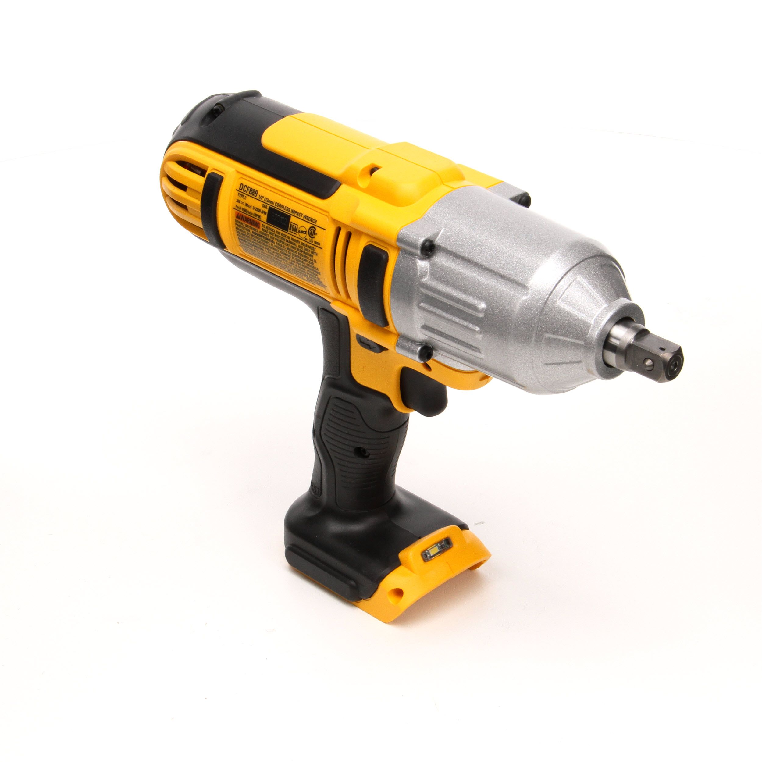 Impact Wrench With Detent Pin Dcf889b 13 mm DEWALT 1/2” 