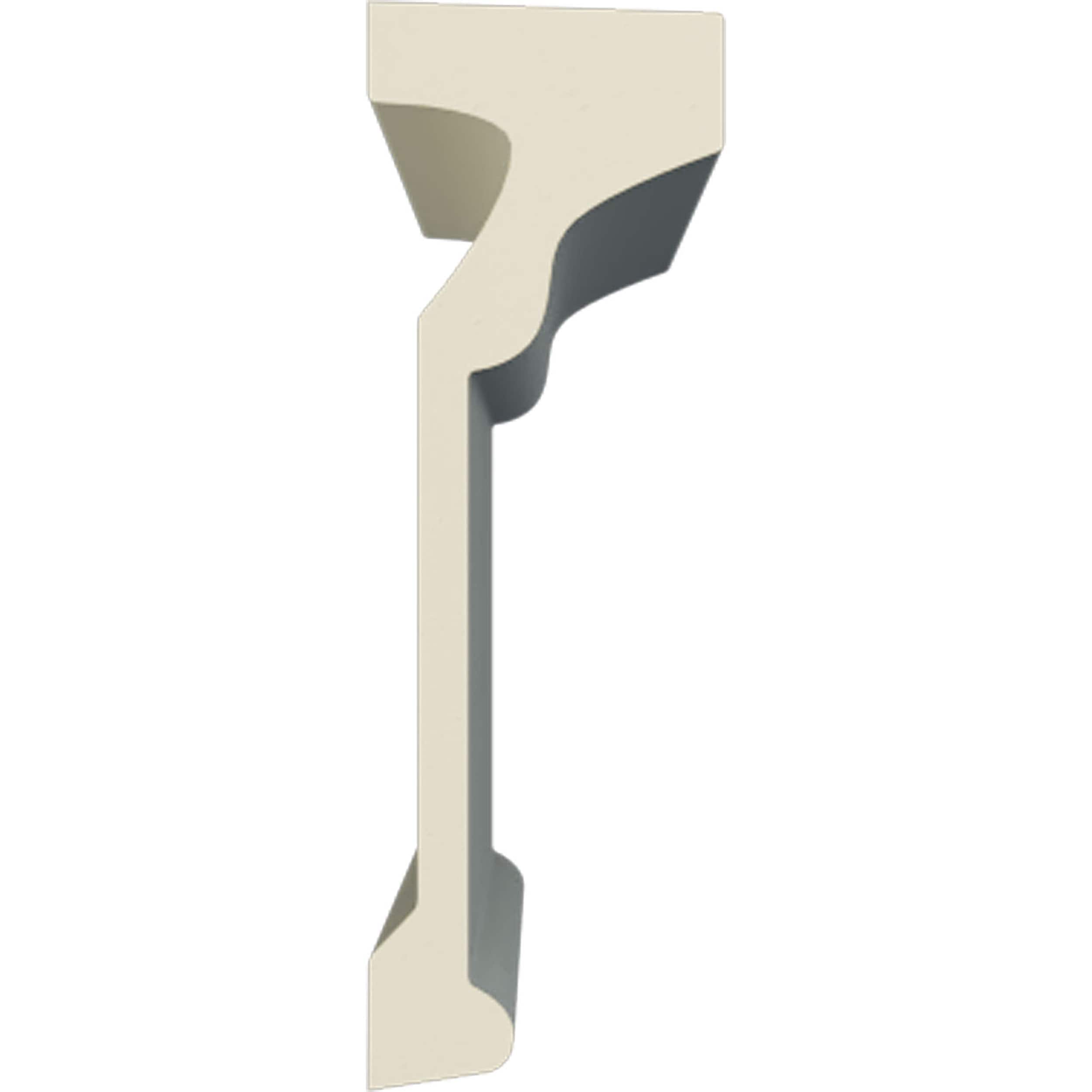 Ekena Millwork PML06X02PN-1 Chair-Rail-Moulding - View #3