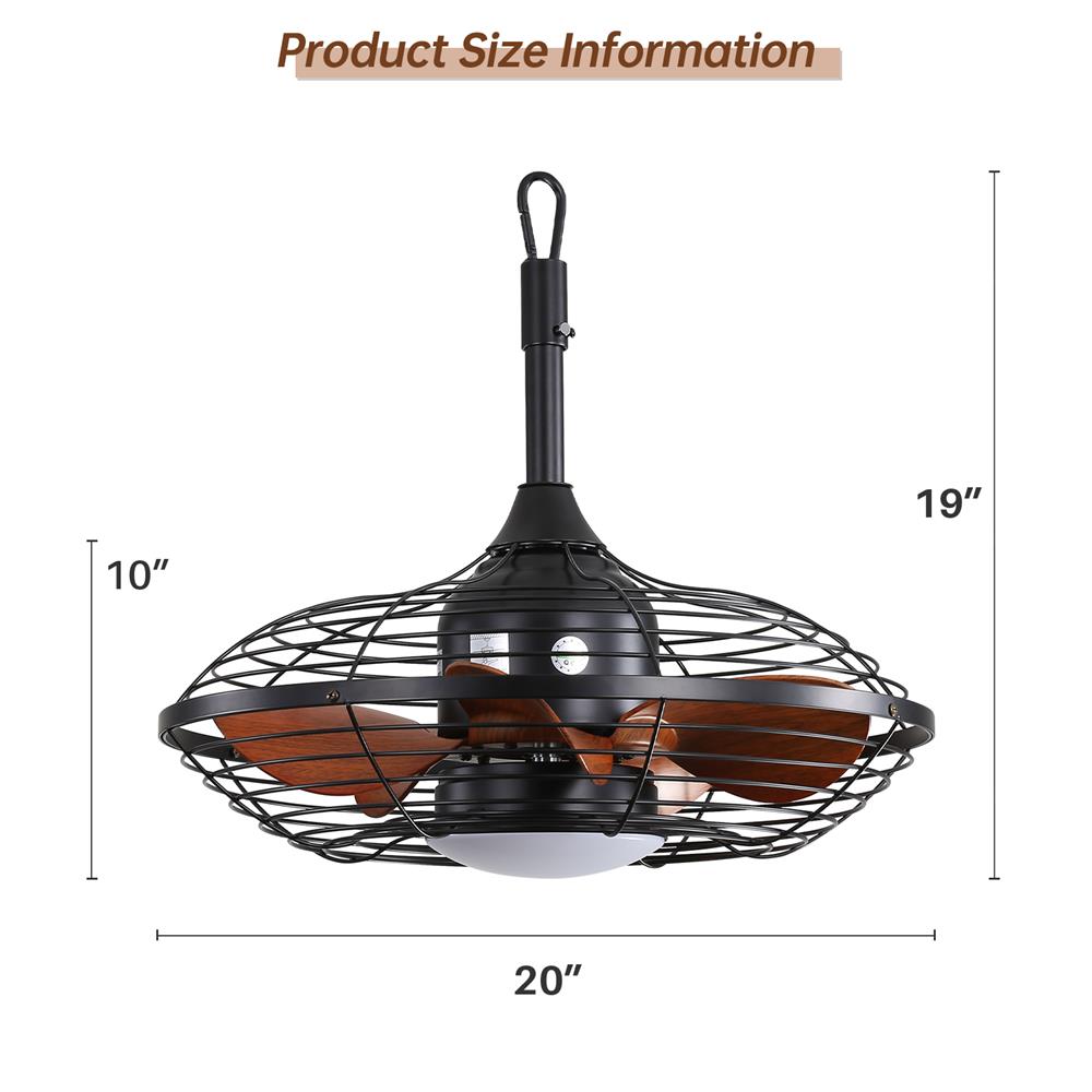 Sofucor LW-W20K042-BK-SMW Ceiling-Fans - View #9