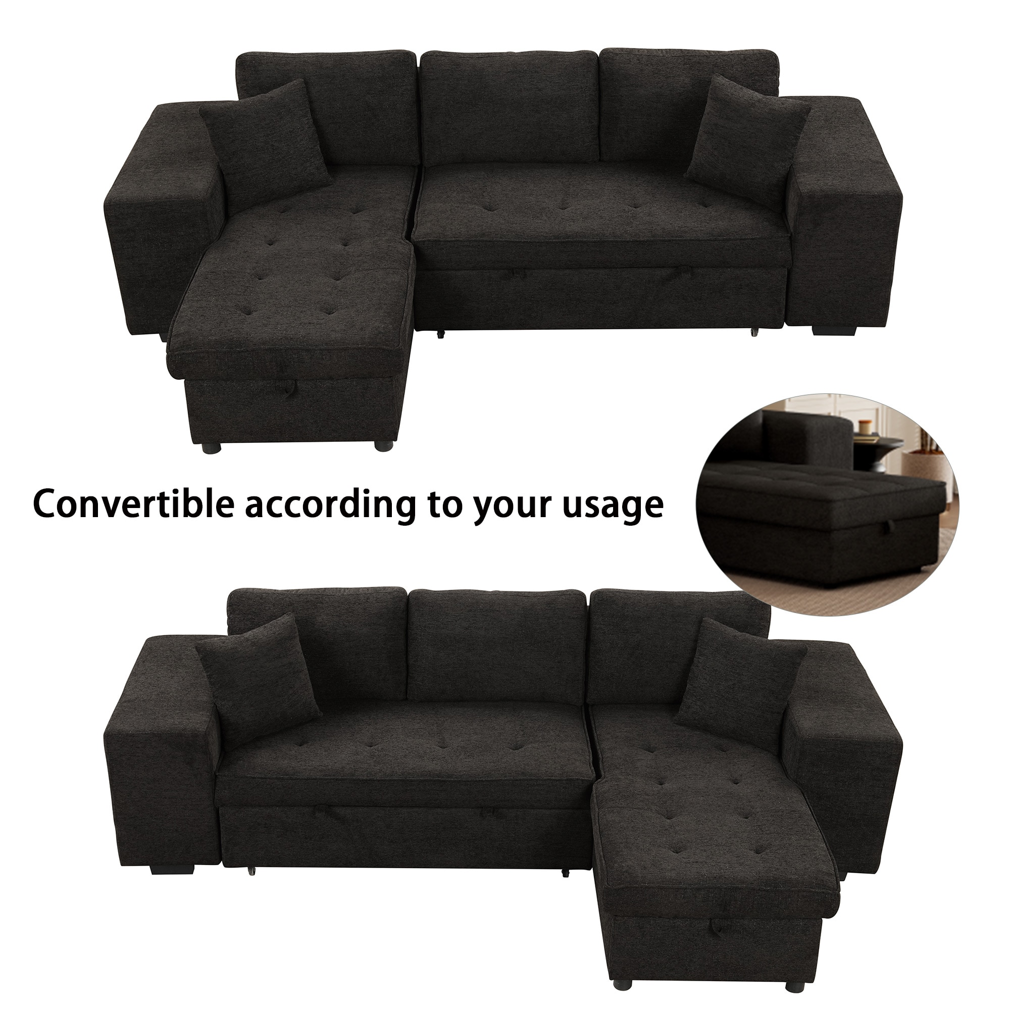 ModernLuxe L-SG000432AAN Sofas-Loveseats - View #5