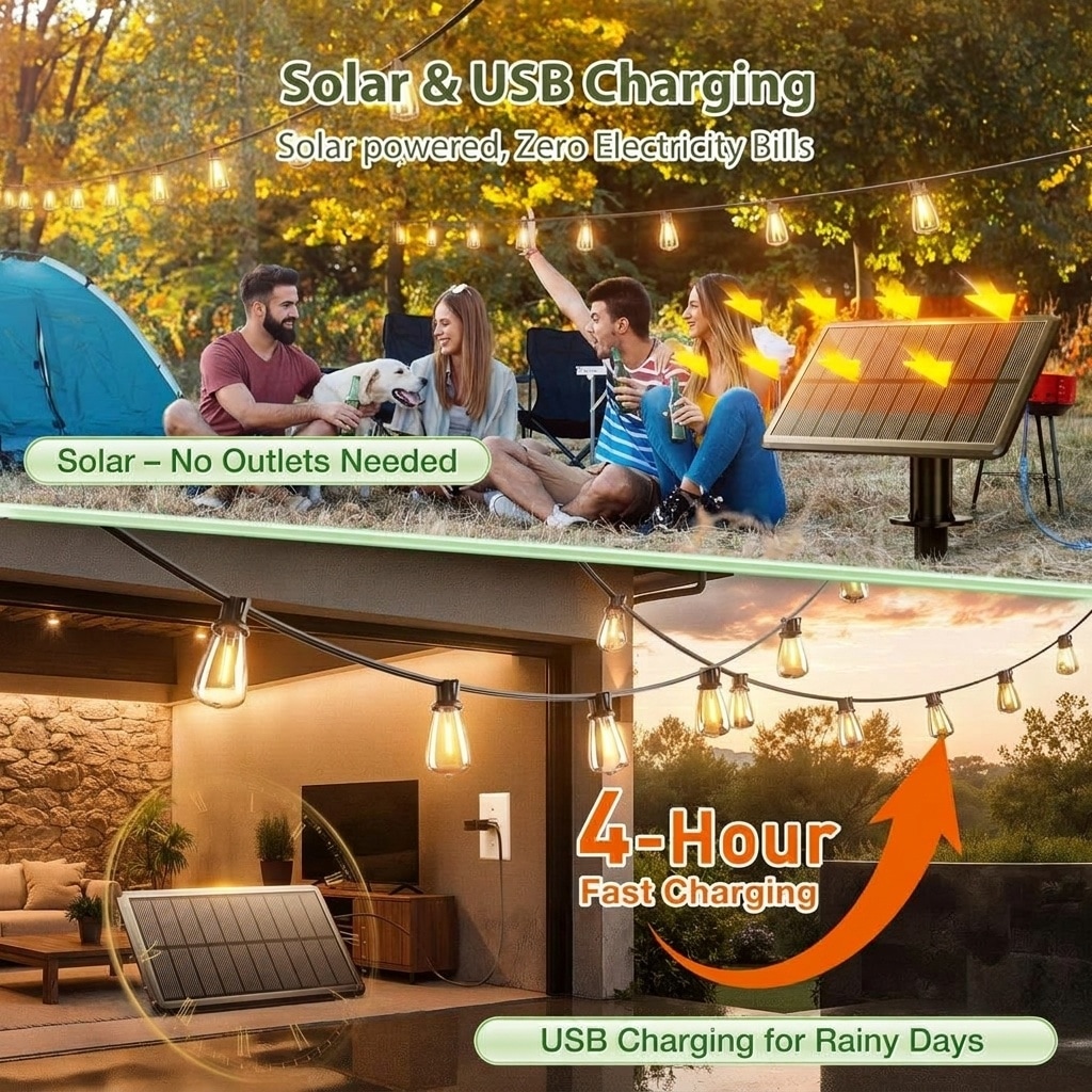 Lukvuzo L05LU07032 Patio-String-Lights - View #3