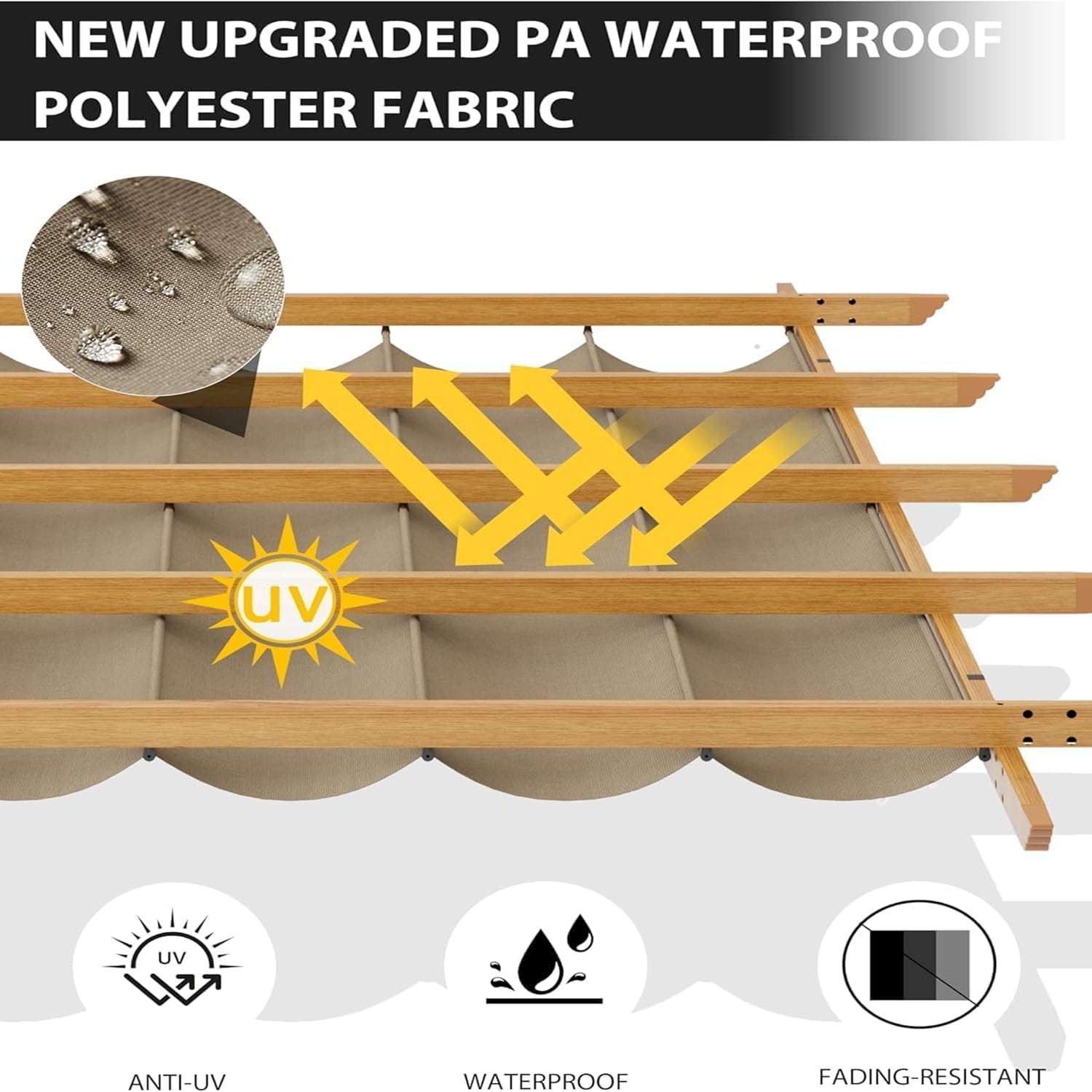 Qeetex LSHQQPHO-335EVYO3 Pergolas-2 - View #4