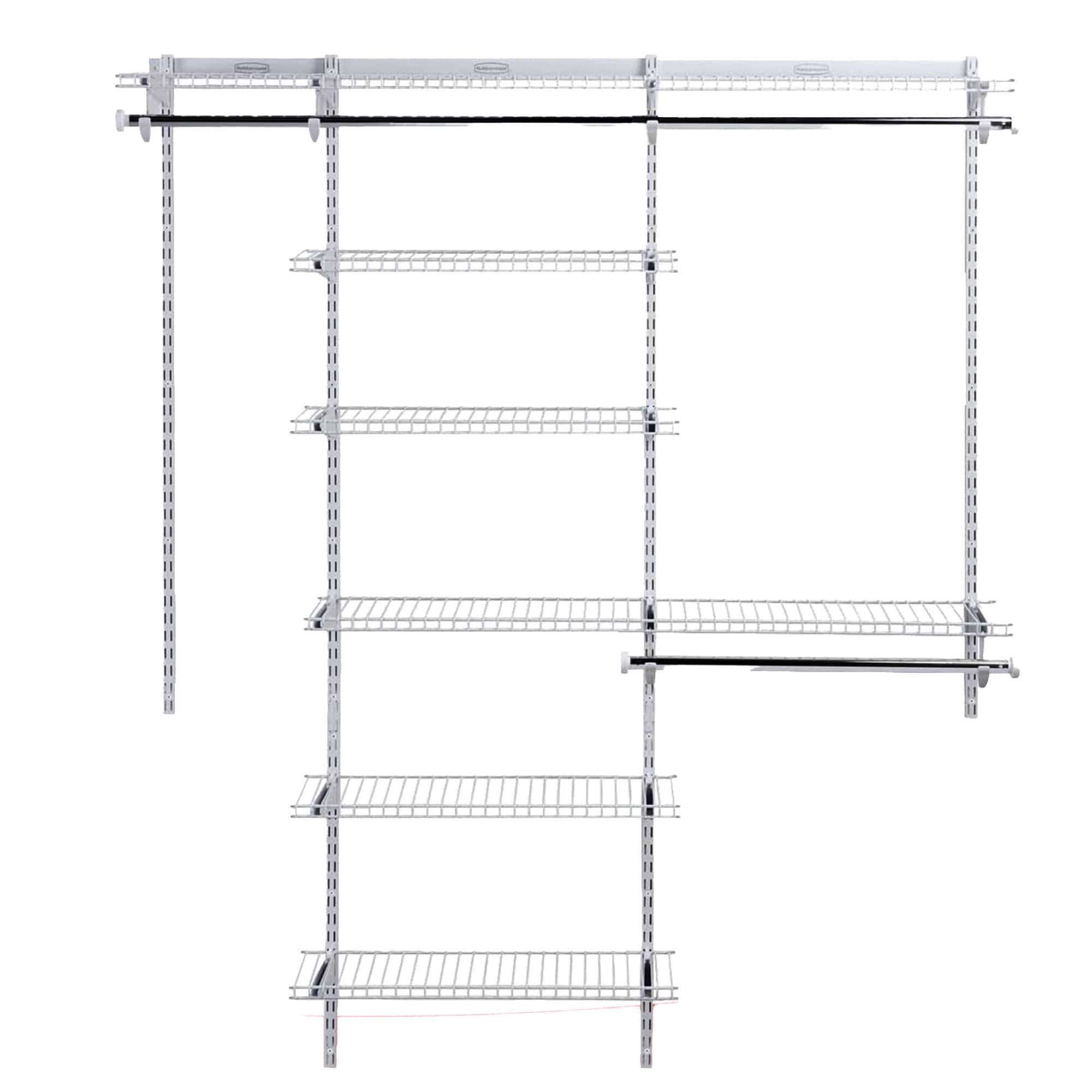 Rubbermaid  Configurations 3-6 Feet Custom DIY Closet Organizer Deluxe Kit