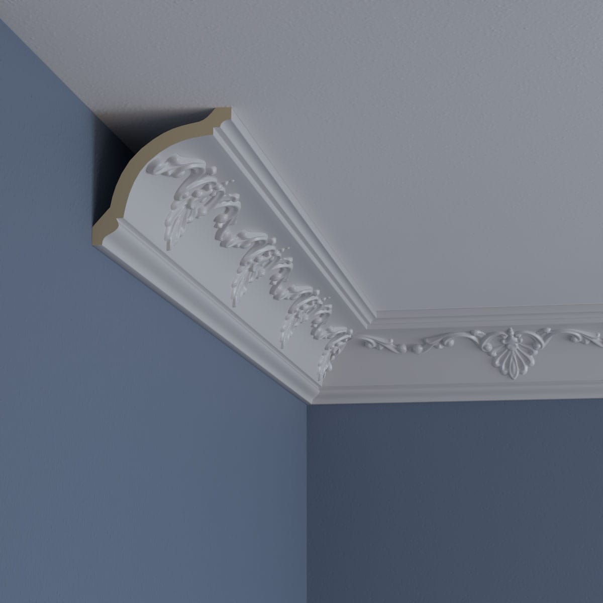 Ekena Millwork MLD03X03X04VE-CASE-2 Crown-Moulding - View #10