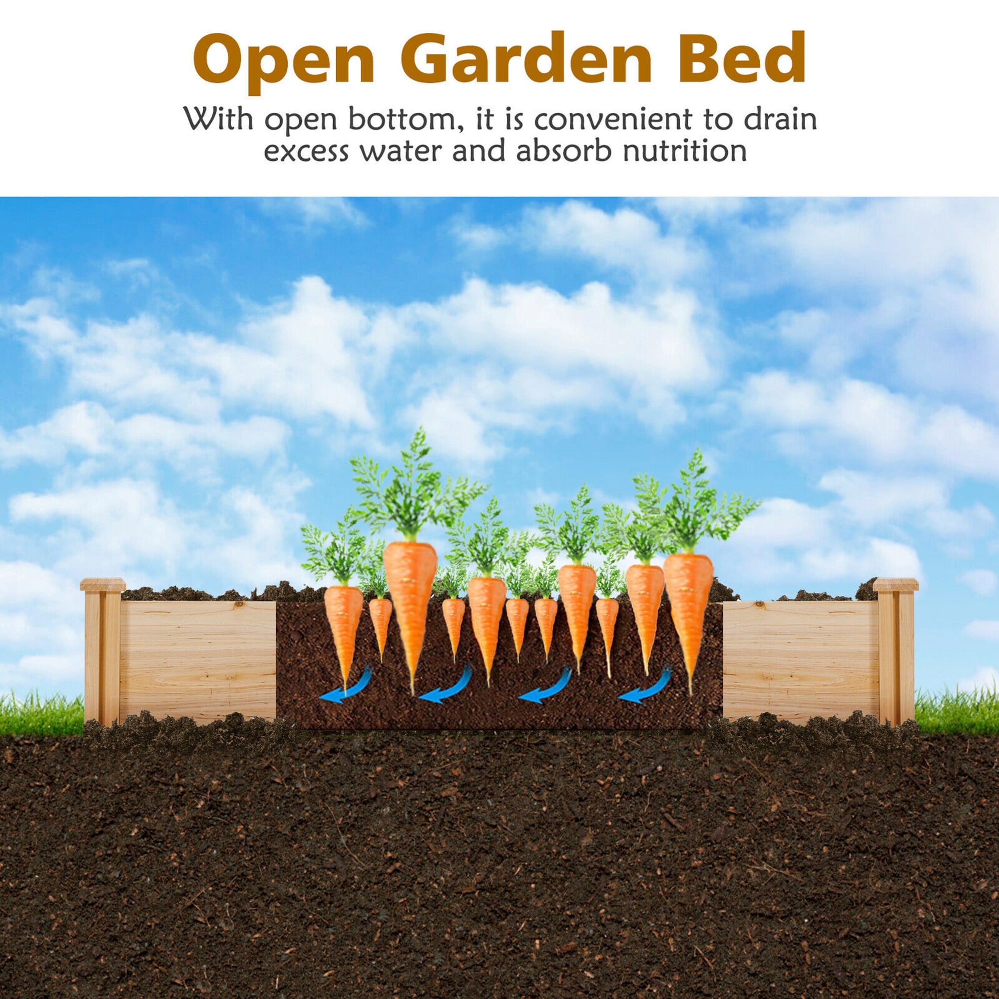 Costway LWS00536 Raised-Garden-Beds - View #4