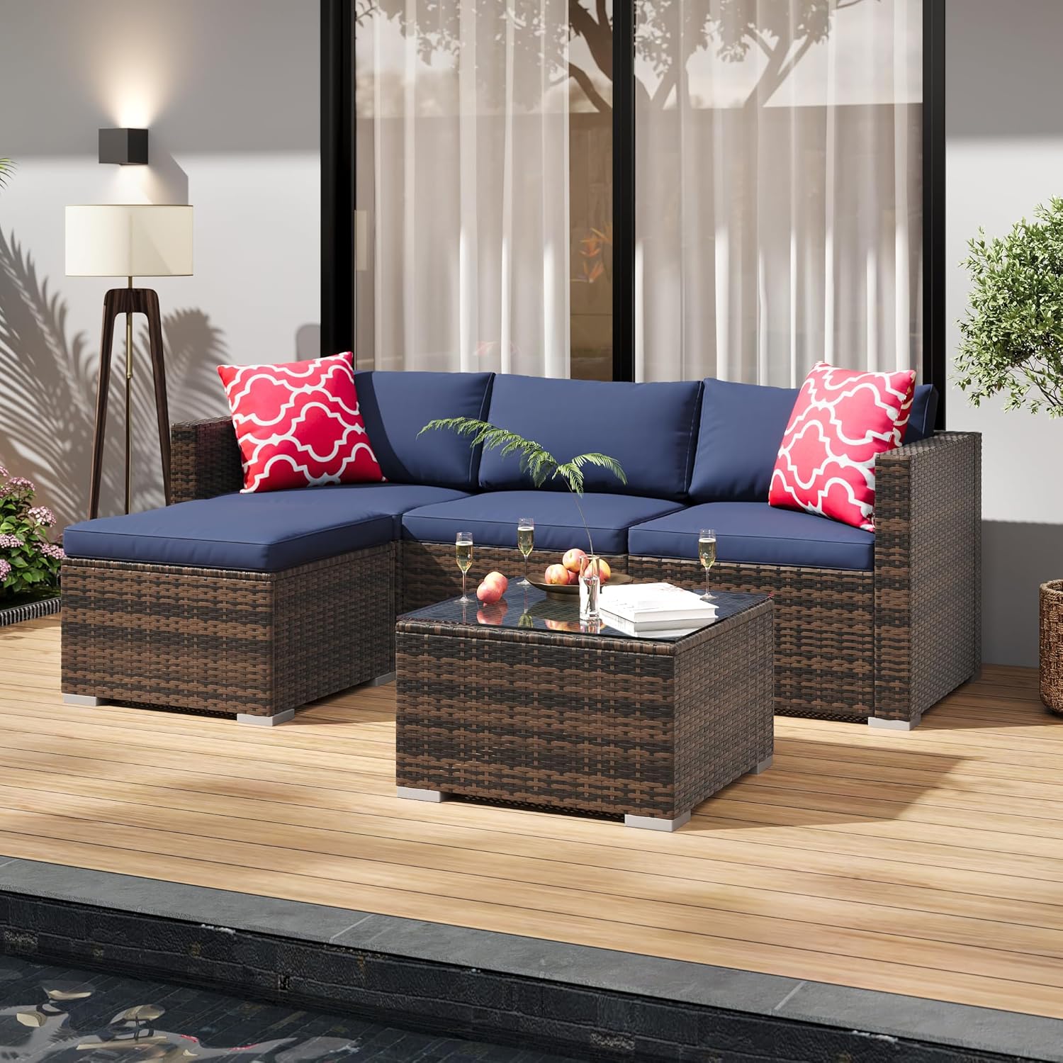 Garvee LS-PATIOSET34UKBLUE Patio-Conversation-Sets - View #6