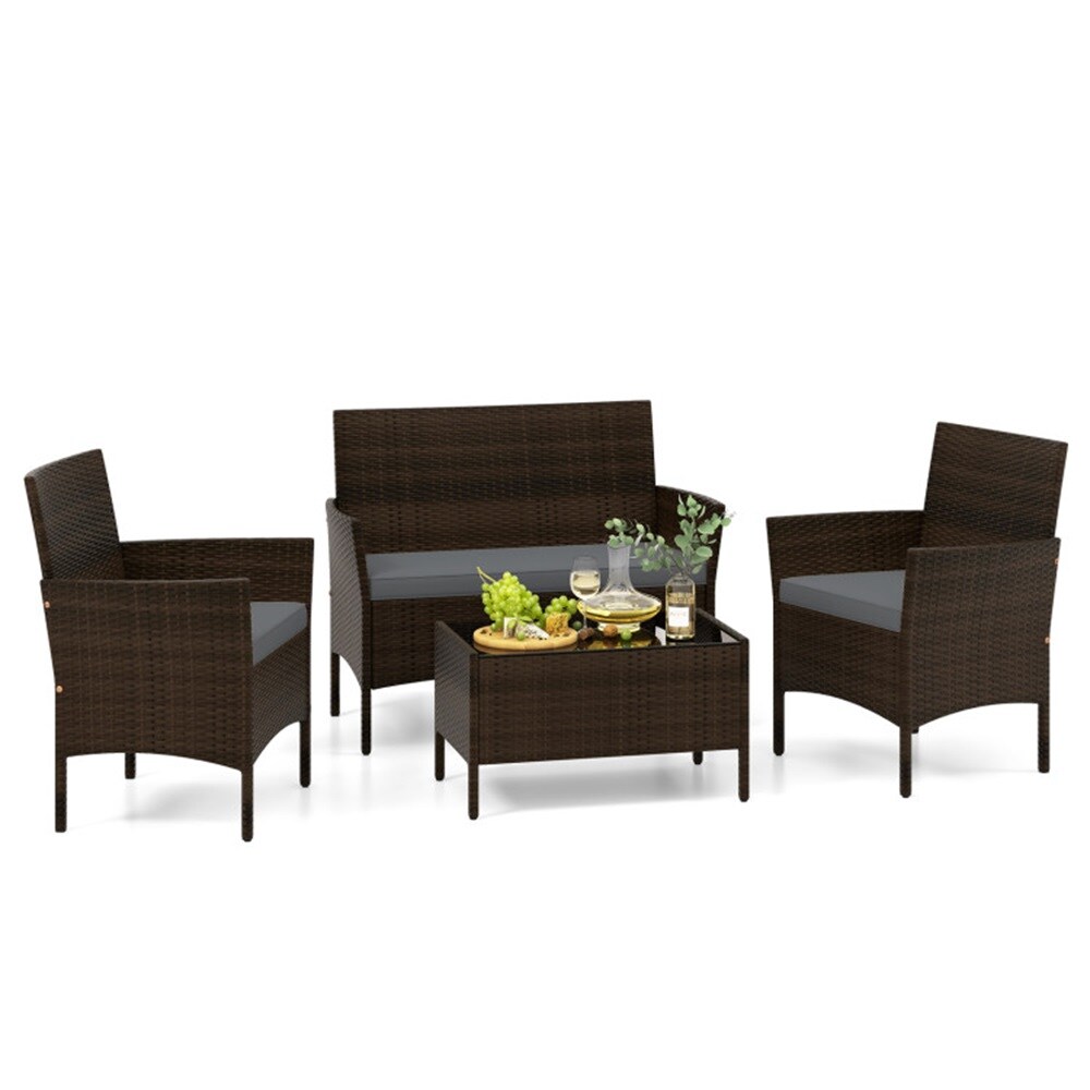 Dimakai DK-HW71887GR Patio-Conversation-Sets - View #4