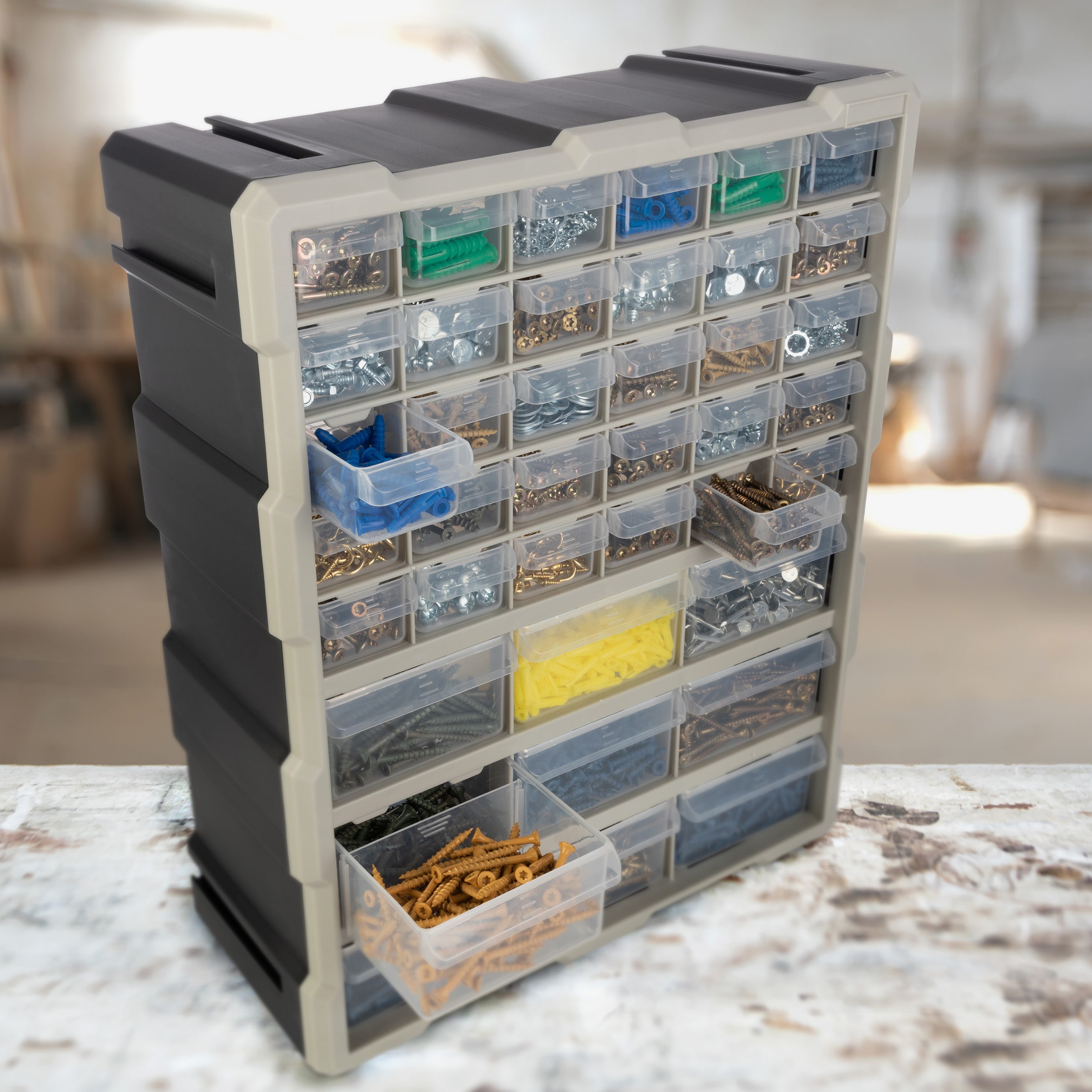 CRAFTSMAN Bin System 39-Compartment Plastic Small Parts Organizer