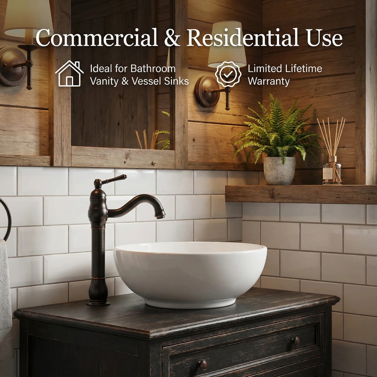 BYH VH-1006-ORB Lavatory-Faucets - View #2