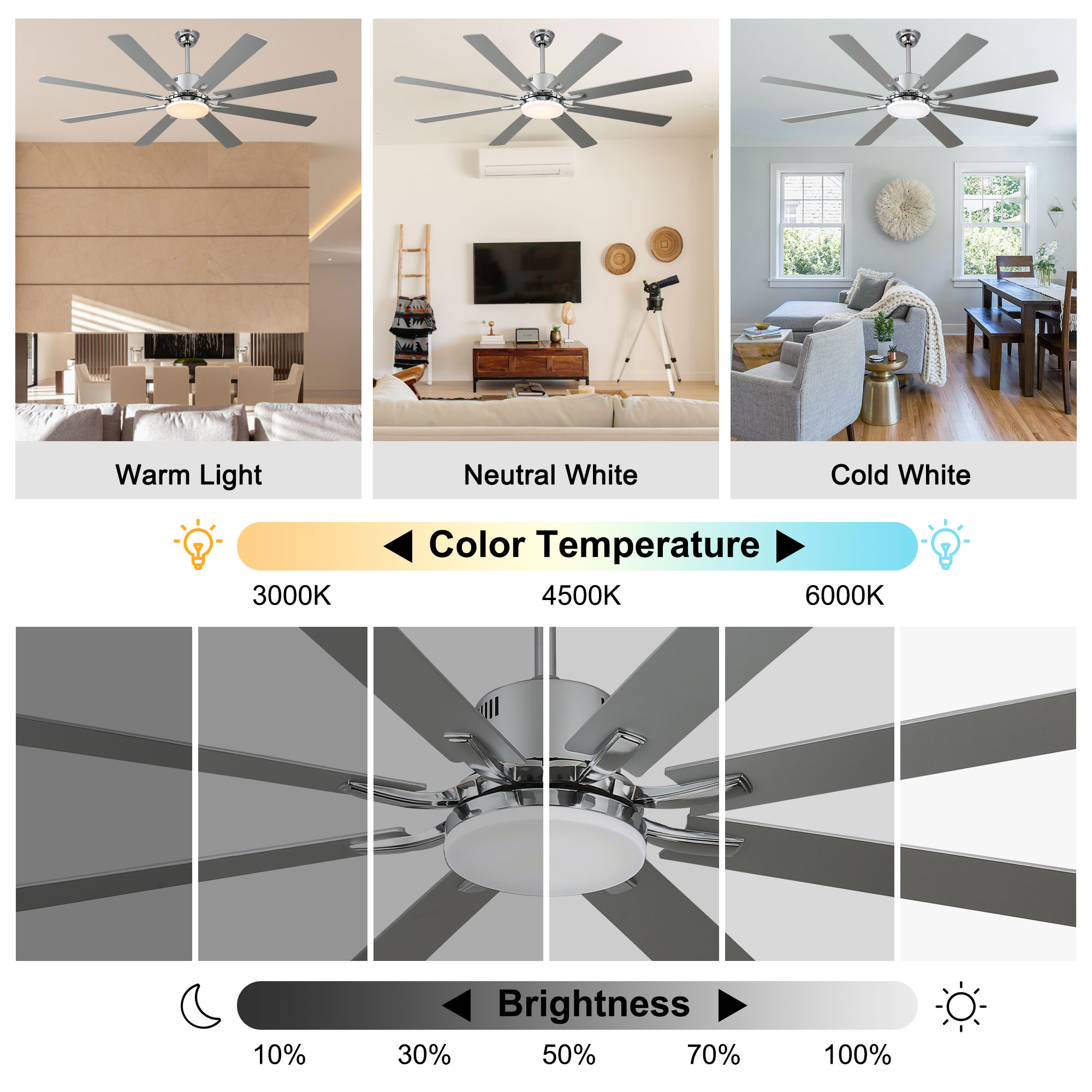 Bella Depot DCFSD6502-C Ceiling-Fans - View #6