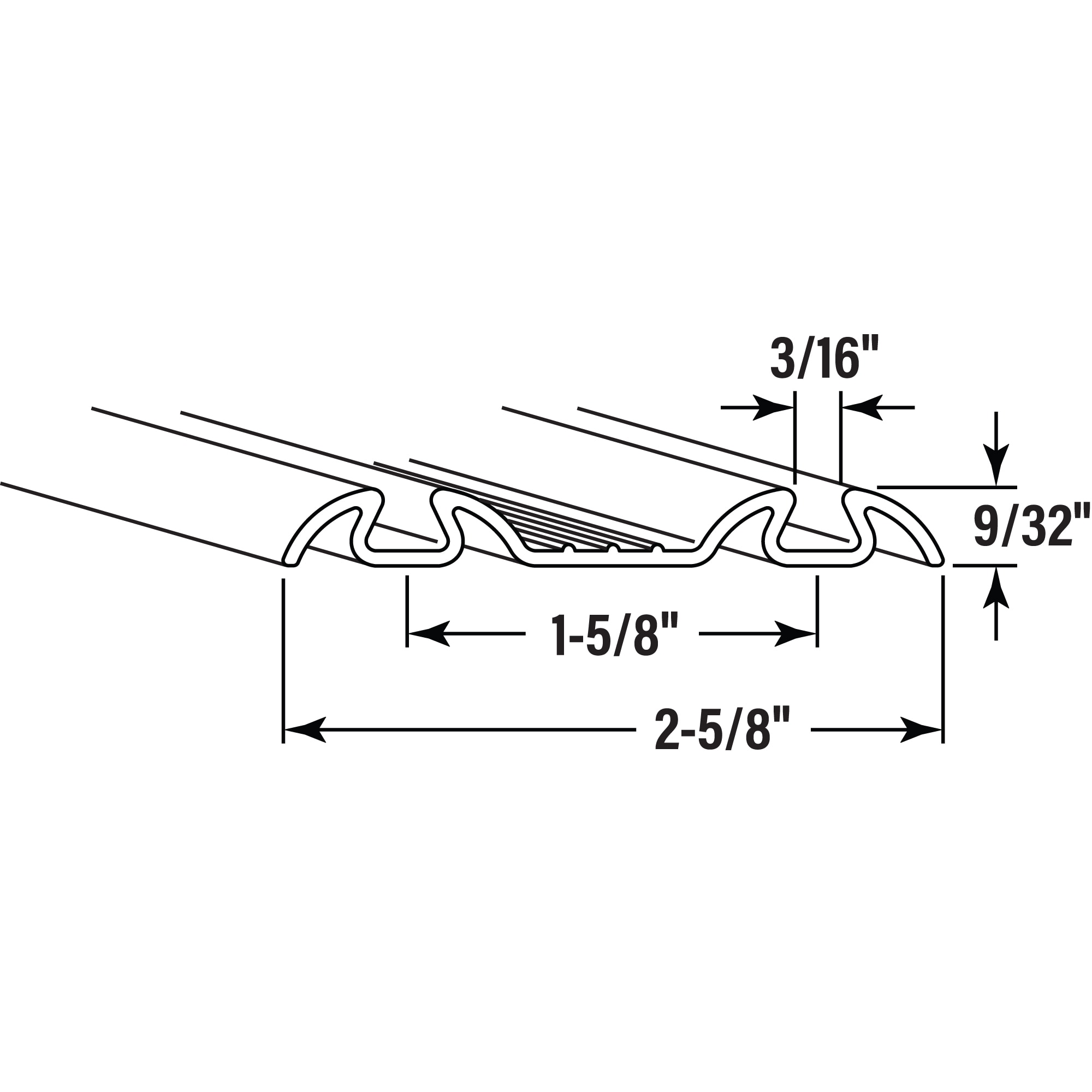 Prime-Line N 6877 Sliding-Closet-Door-Track-Track-Kits - View #2