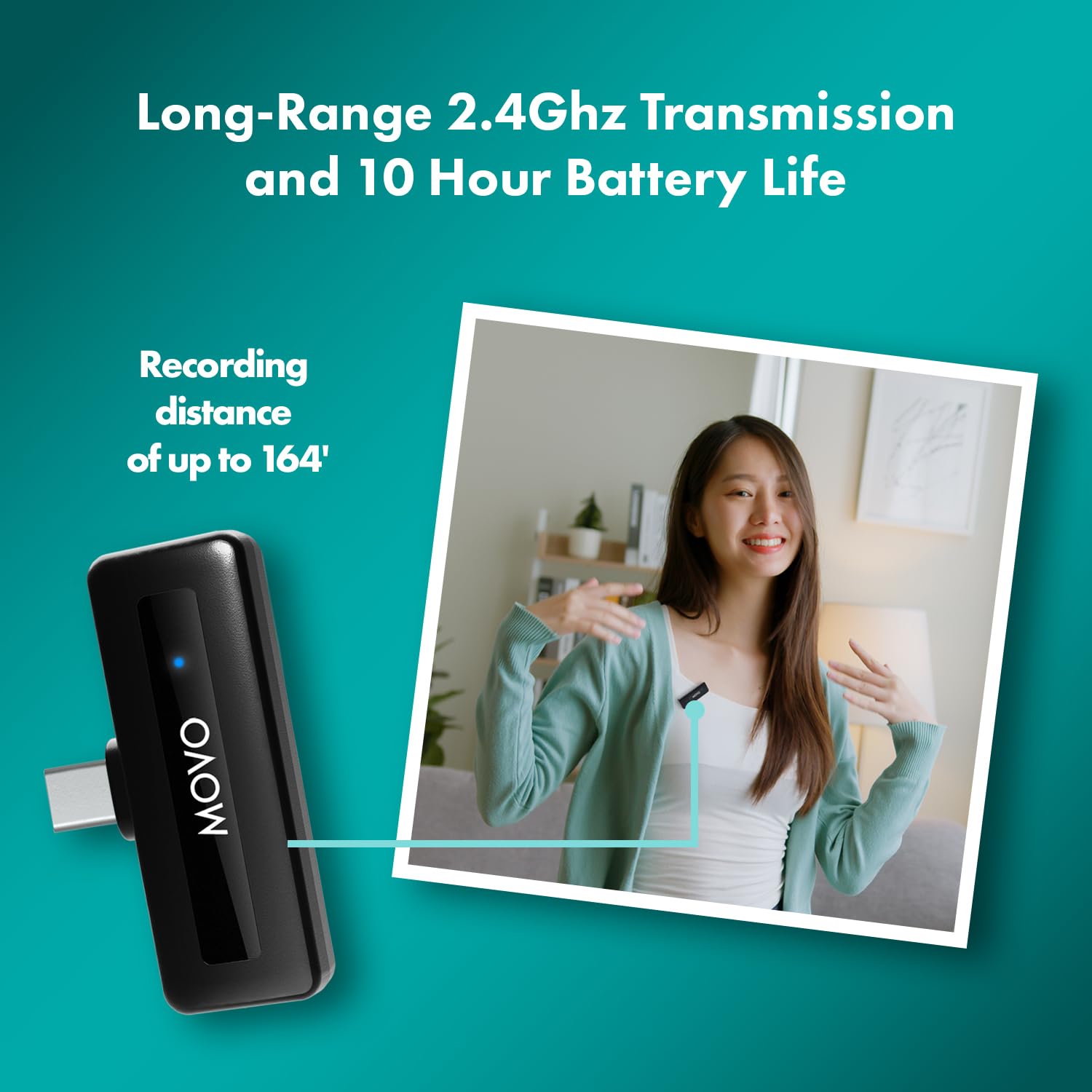 Movo WIRELESS-MINI-UC Smartphone-Camera-Accessories - View #3