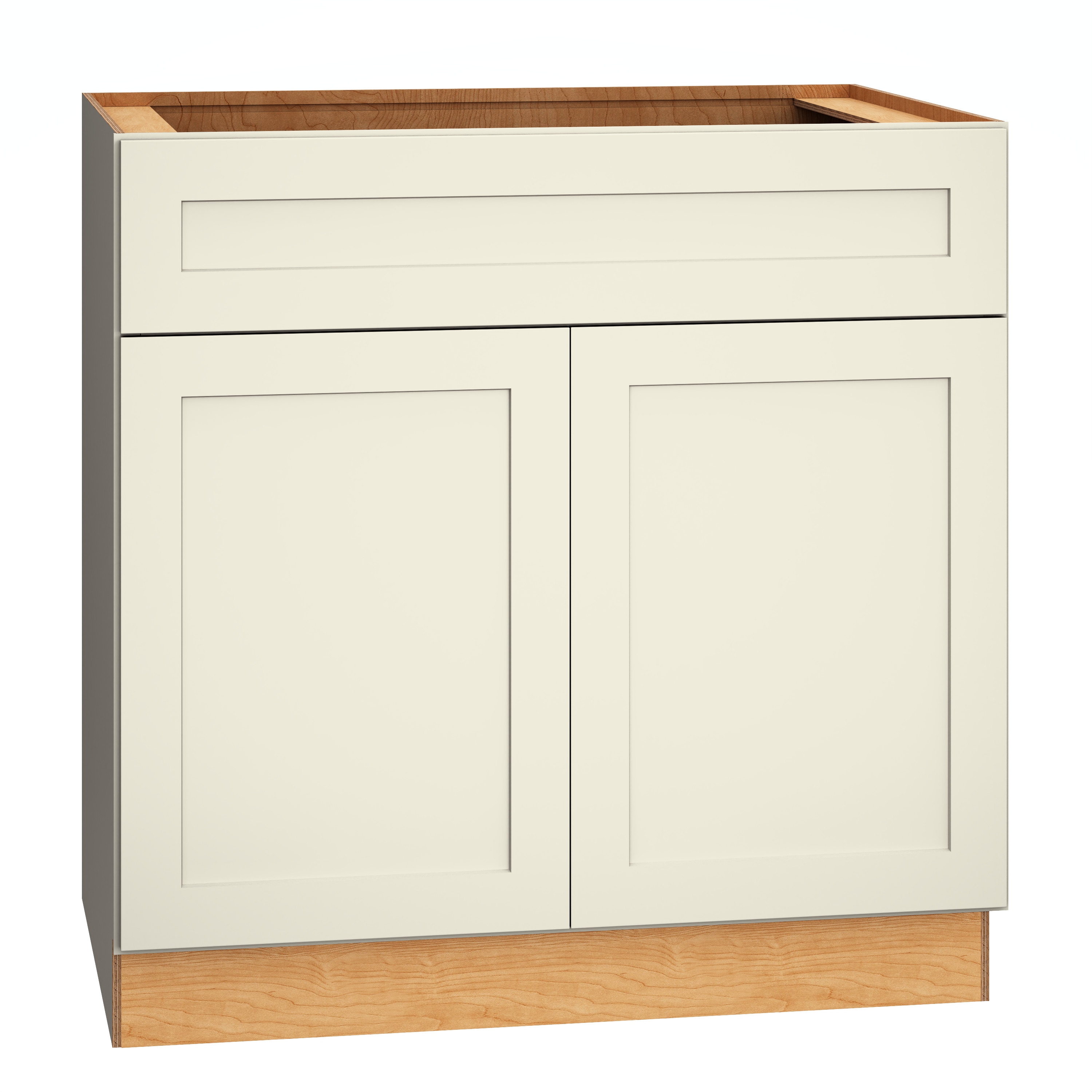 Diamond Express 61B-B36 Jamestown 36-in W x 34.5-in H x 24-in D Steam Base Fully assembled Plywood Cabinet (Recessed Panel Shaker)