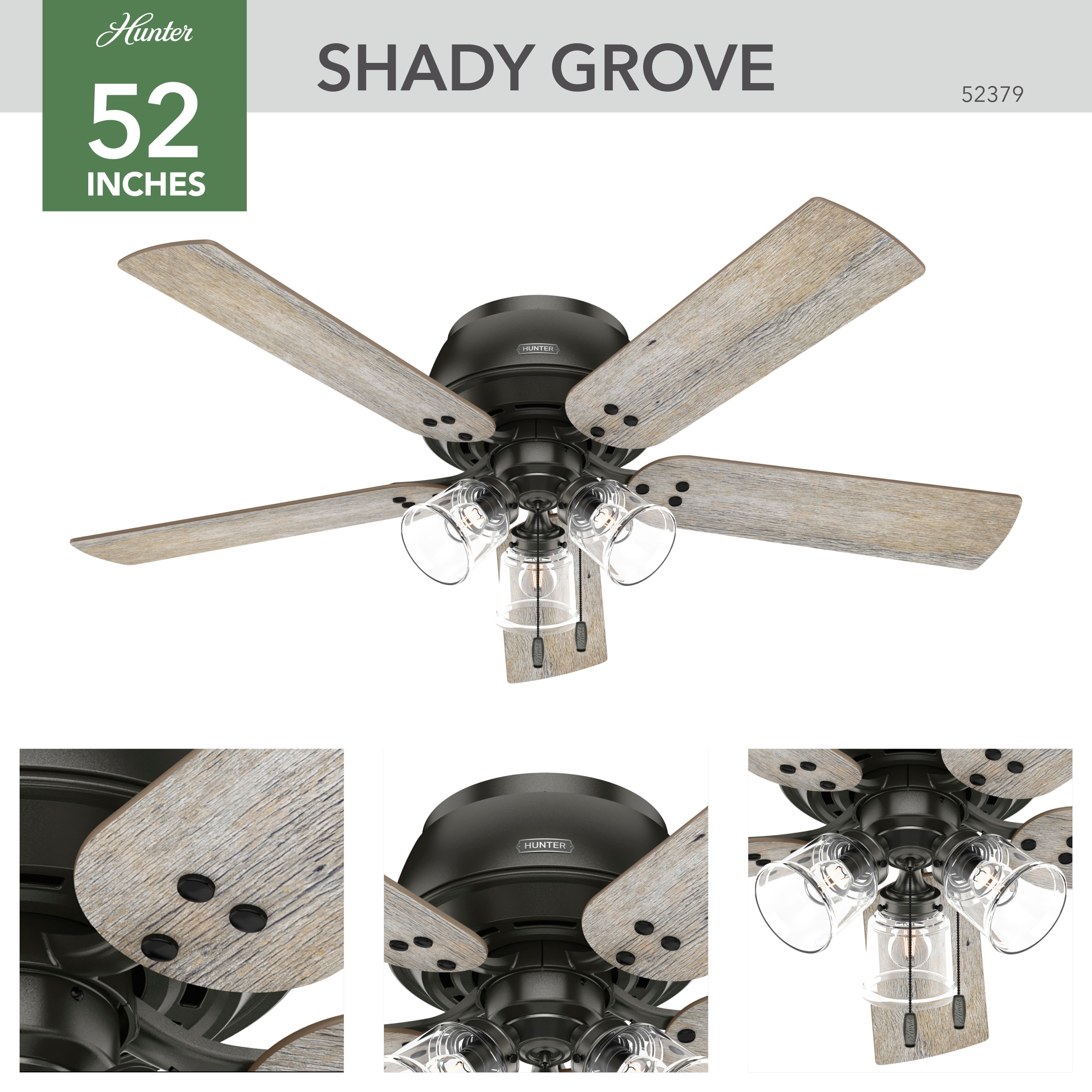 Hunter 52379 Ceiling-Fans - View #2