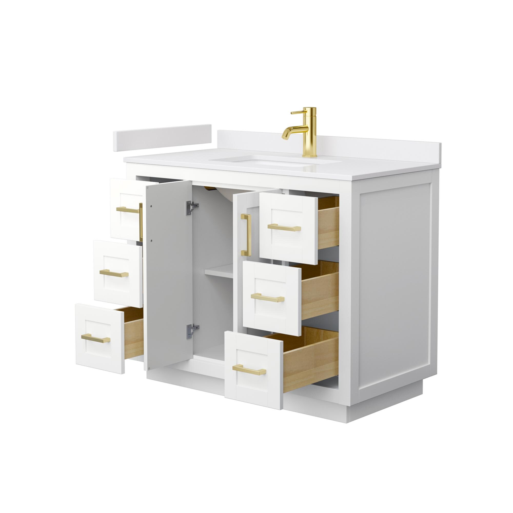 Wyndham Collection WCF292942SWGWCUNSMXX Bath-Vanity-Combo - View #3