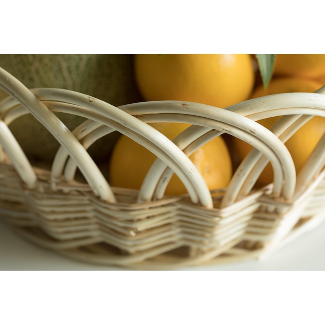 Scalloped Edge Decorative Basket Set of 2