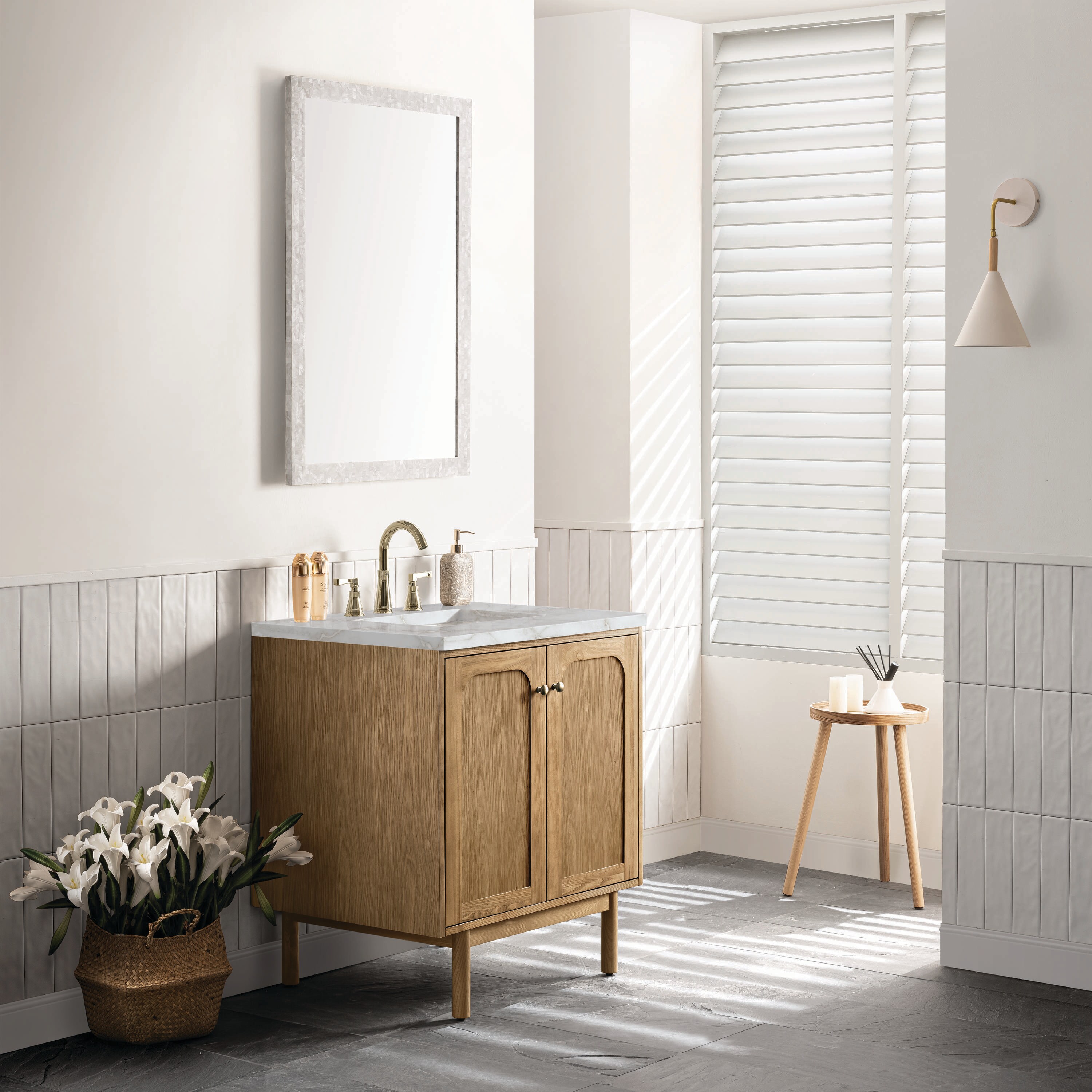 James Martin Vanities 545-V30-LNO-3VSL Bath-Vanity-Combo - View #4