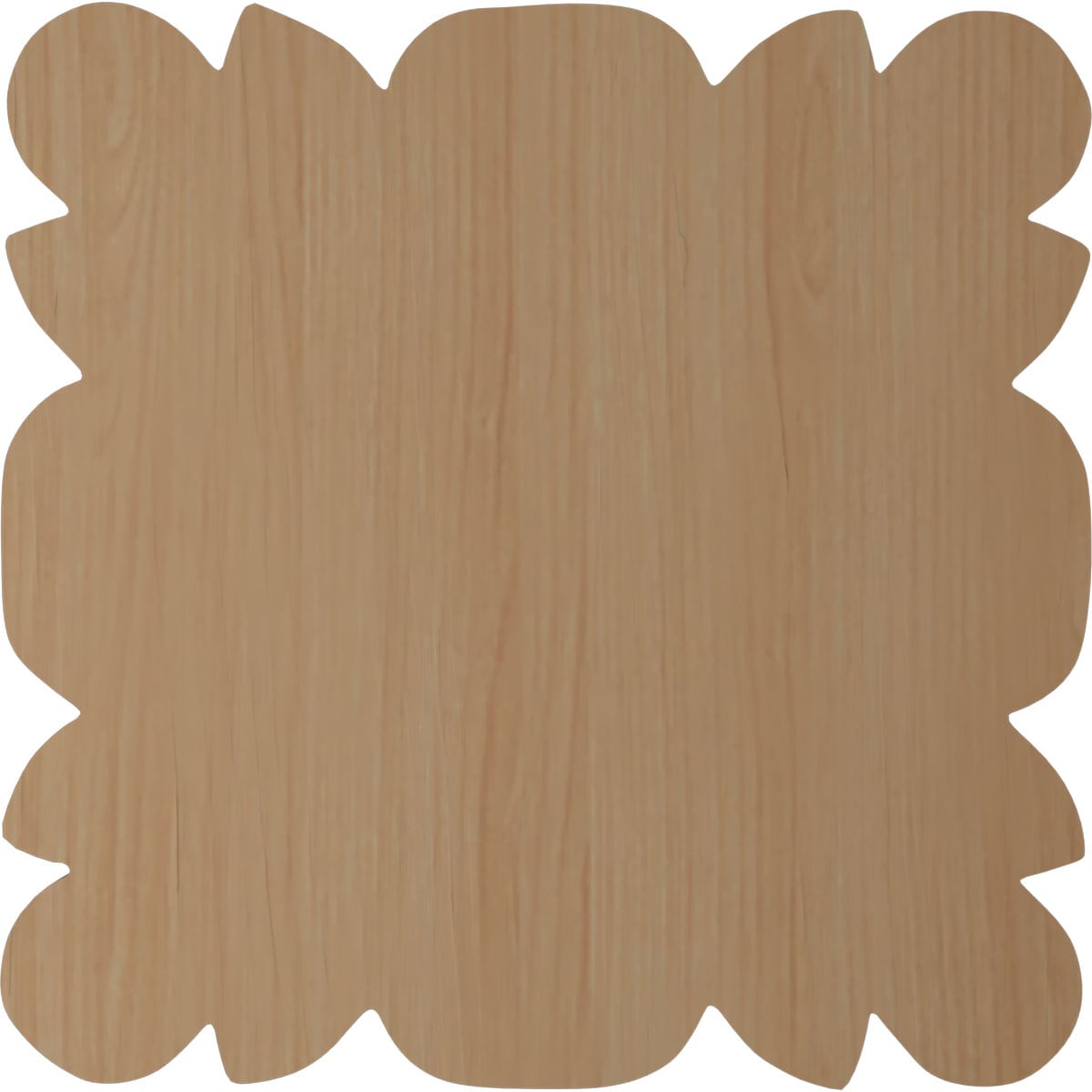 Alder Acanthus 2.75" Hand-Carved Architectural Rosette