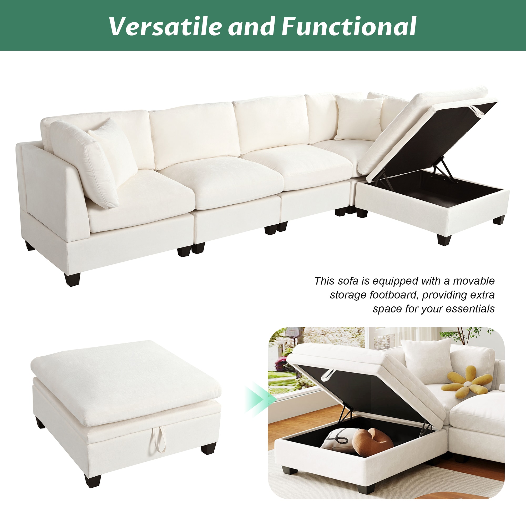 SINOFURN SYA020373BG Sofas-Loveseats - View #13