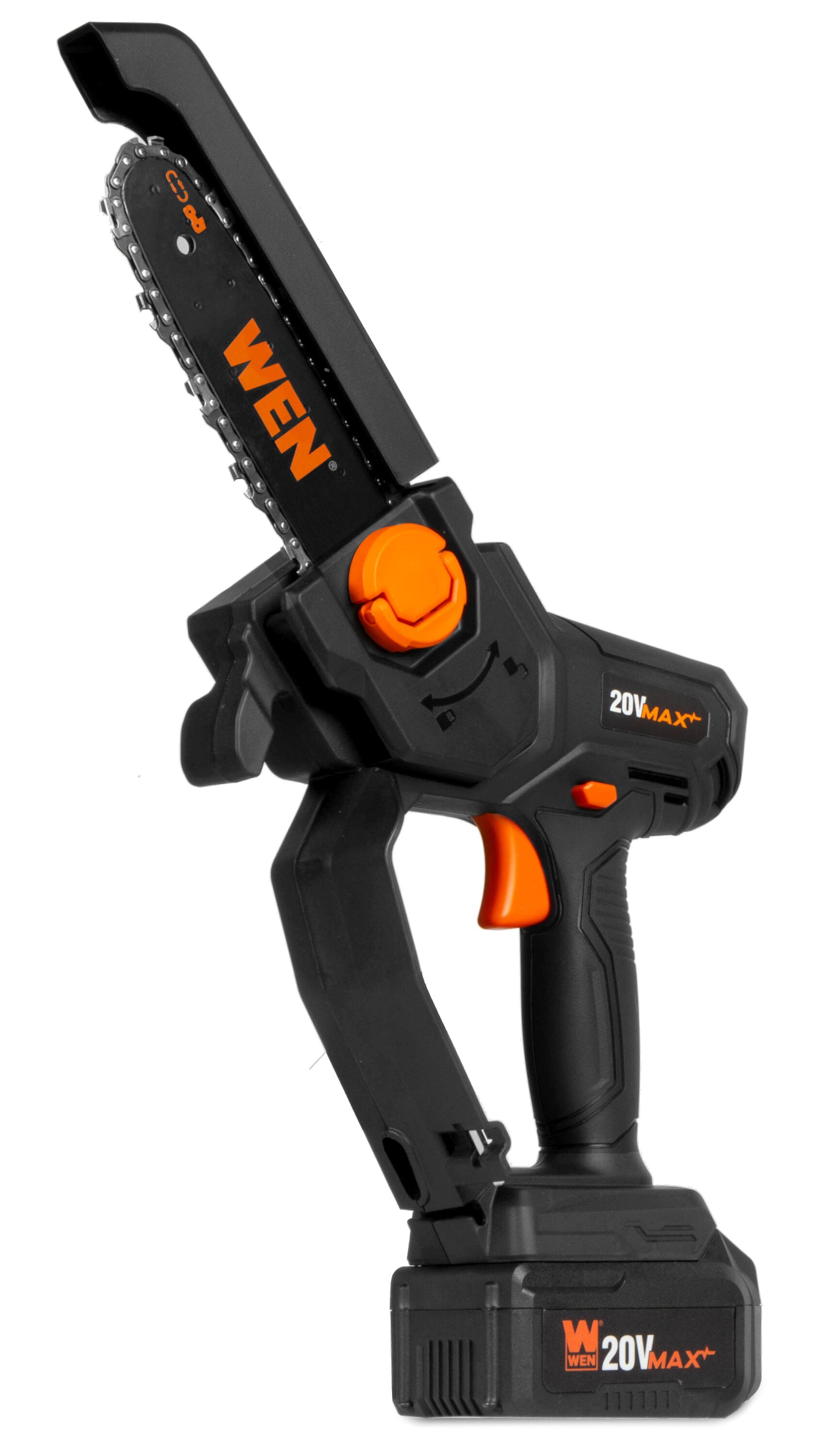 WEN 20-volt 6-in Battery 4 Ah Chainsaw Battery Included Charger Included #20736