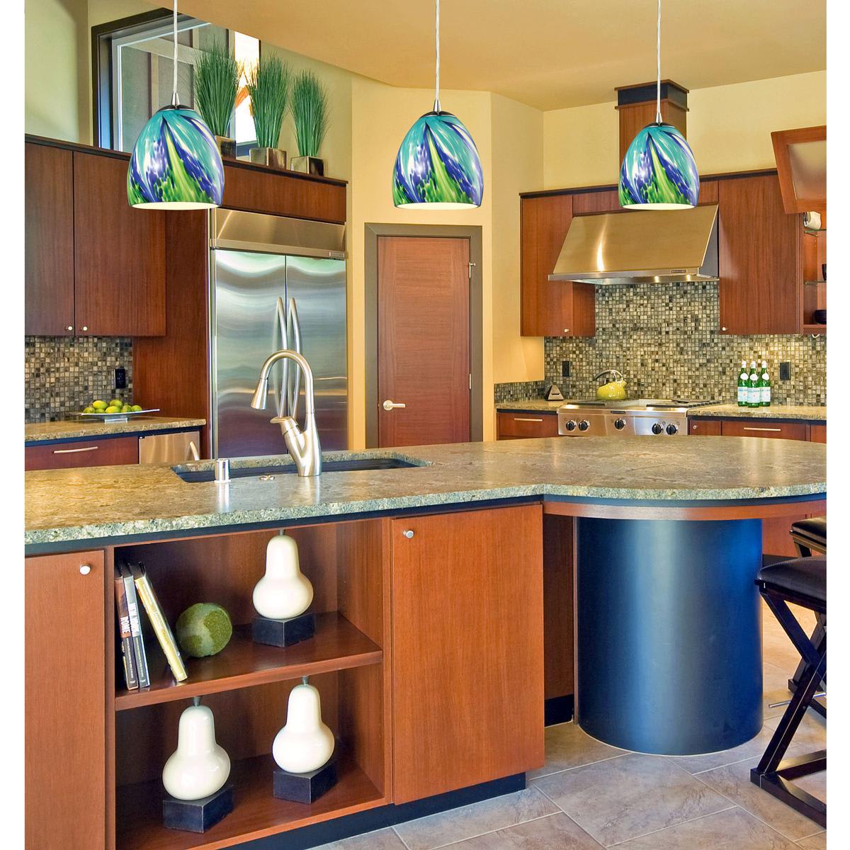 Atlas Lighting and Home CL11566-BL Pendant-Lights - View #3