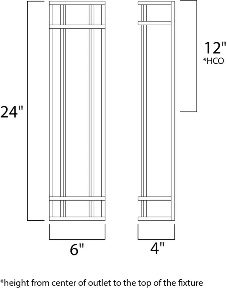 Maxim Lighting 55575WTSN Outdoor-Wall-Lighting - View #2