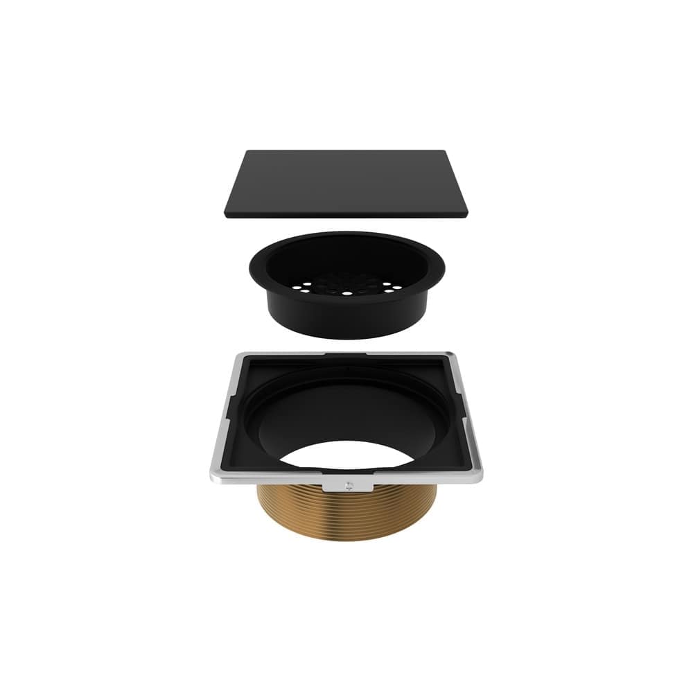 Rohl  DT105CI3 51/4 Inch Brass 31/2 Inch Drain Through Assembly