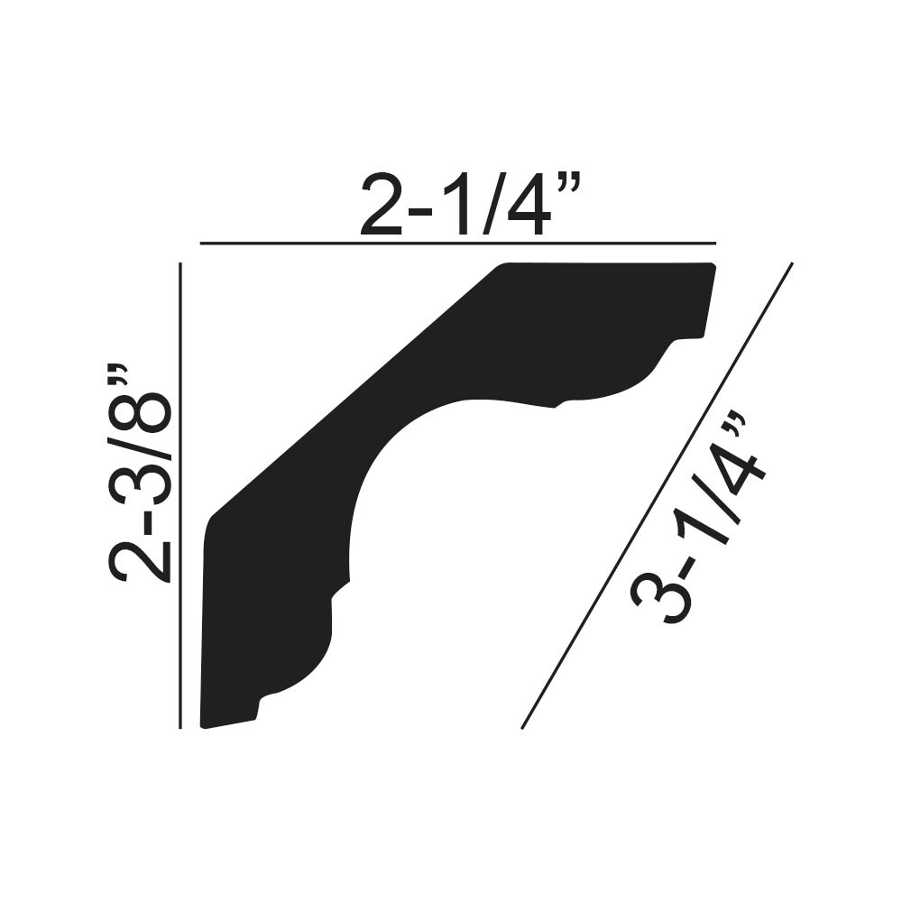 Architectural Products by Outwater 3P5.37.00863 Crown-Moulding - View #2