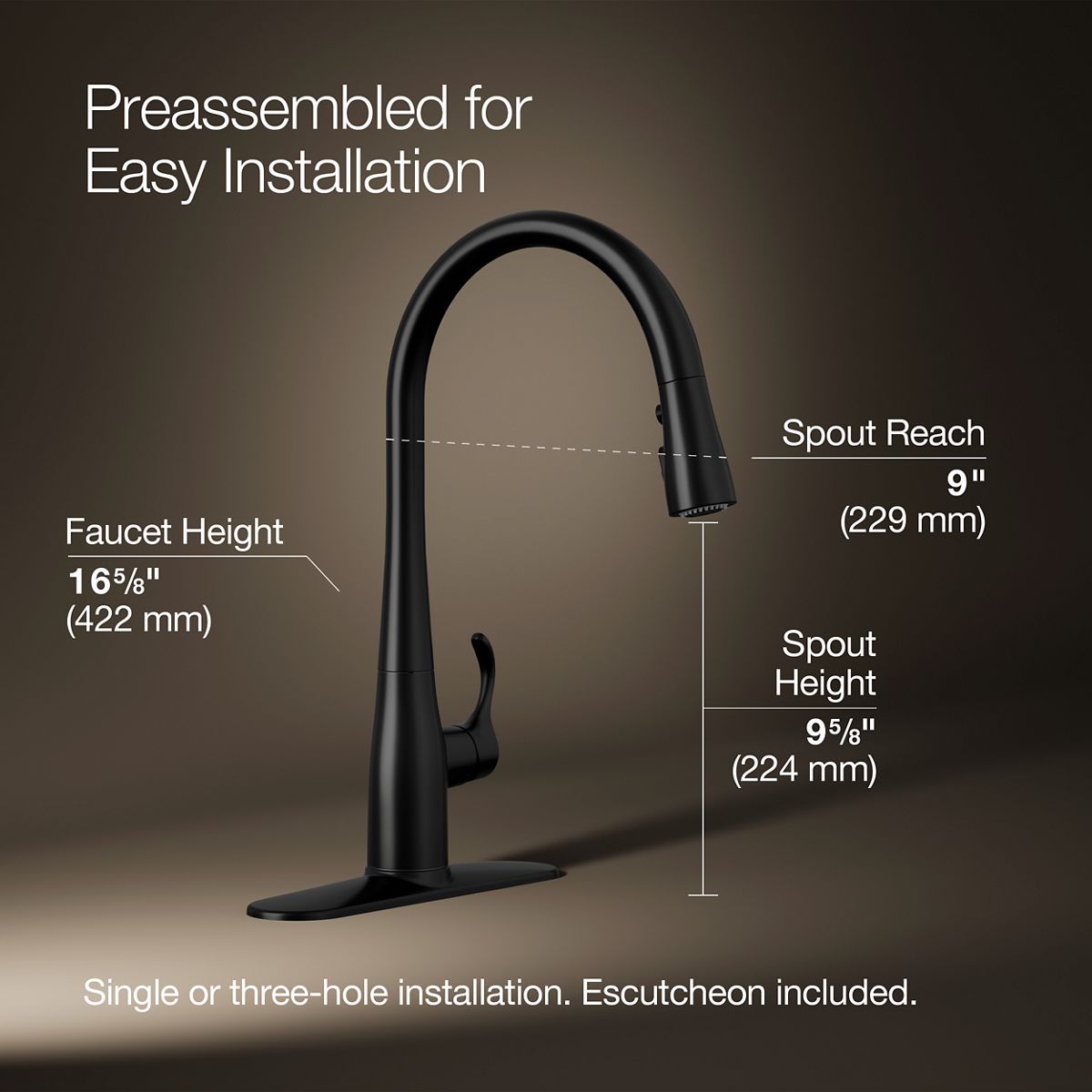 KOHLER 596-BL Kitchen-Faucets - View #8