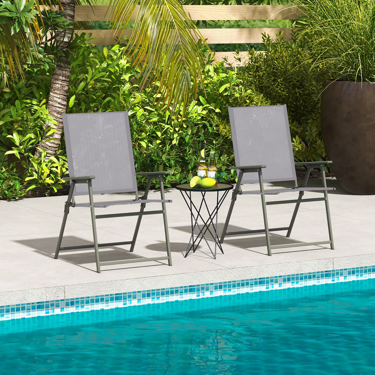 Costway NP11024GR-4 Patio-Chairs - View #4