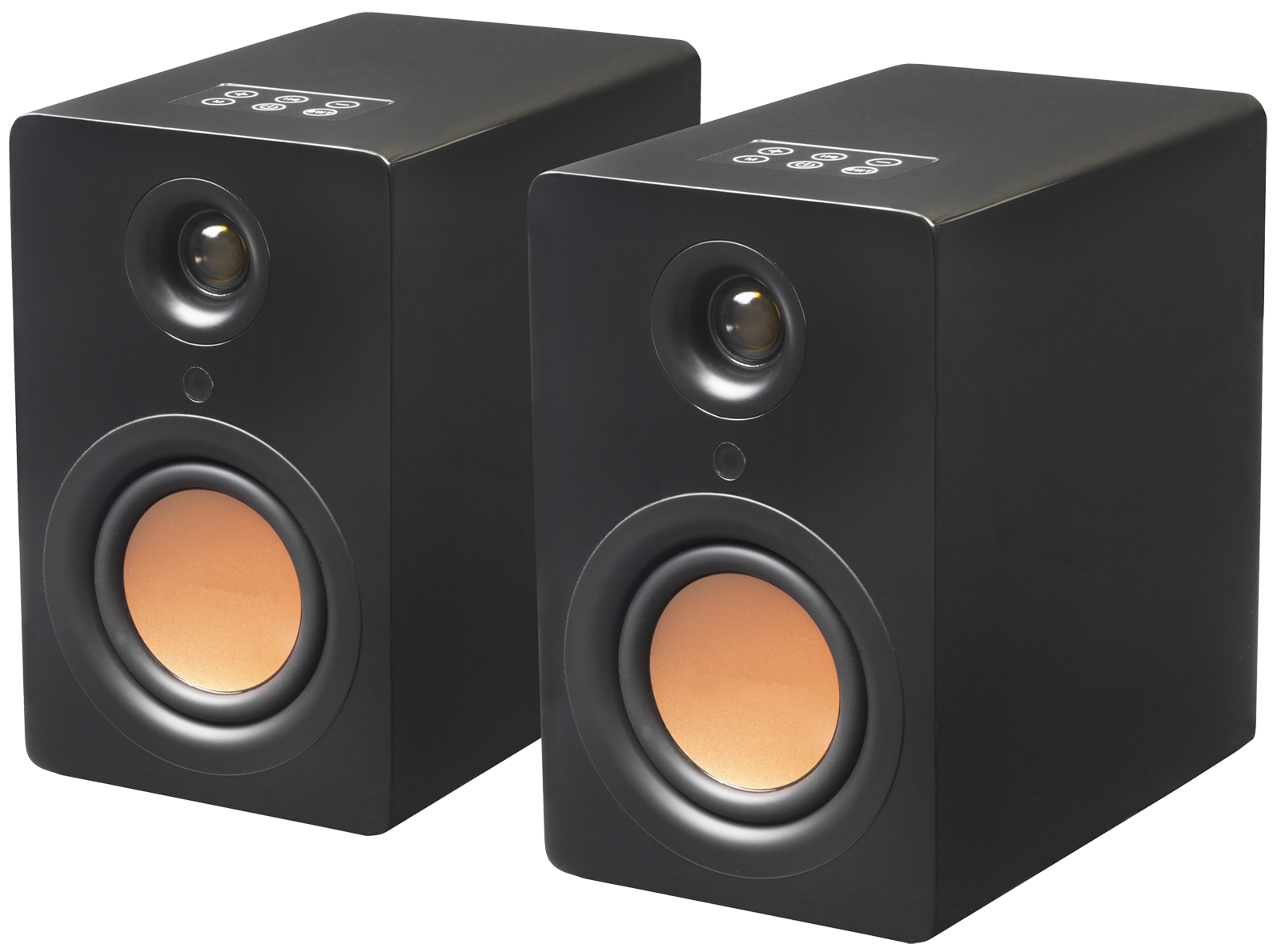 Mitchell Acoustics 5.9-in 100-Watt Set of 2 Bluetooth Compatibility Indoor Bookshelf Speaker USTREAMONEBK Sansujyuku sansujyuku.com