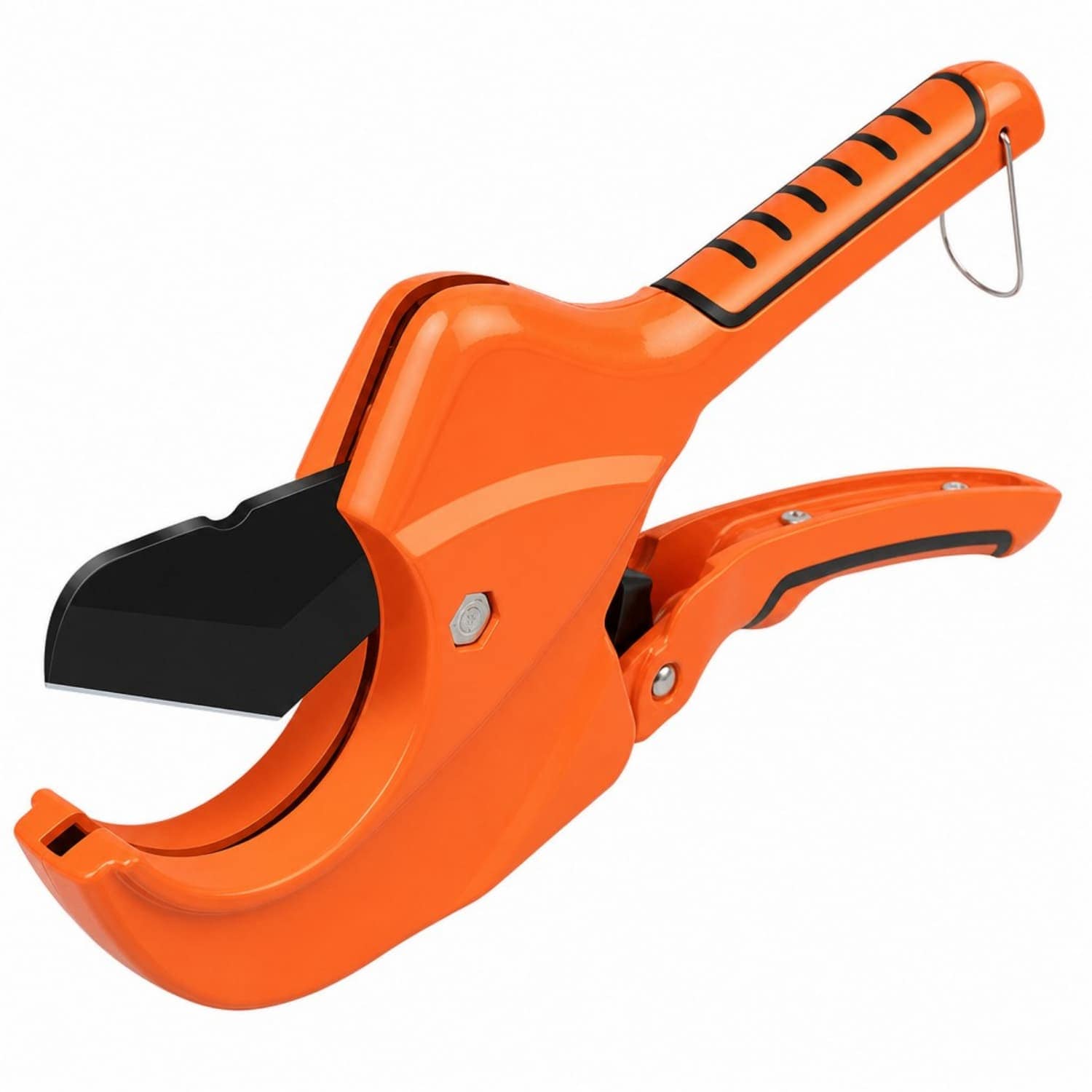 OGETFUUR 2-1/2in Orange PVC Pipe Cutter with Sharp SK5 Stainless Steel Blades for Home Repairs and Plumbers