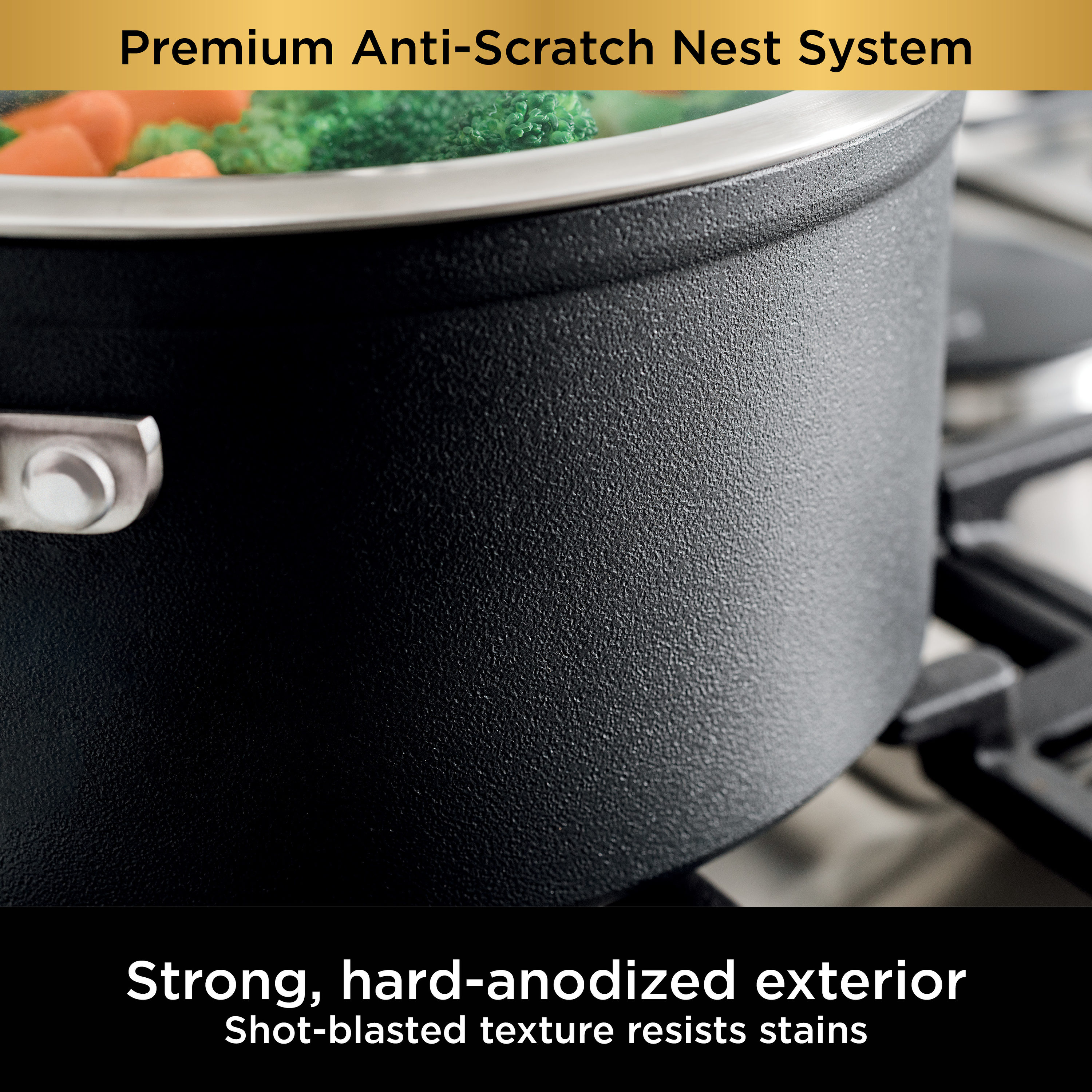Ninja Foodi NeverStick Premium Cookware Set with lid 4 Parts • Price »