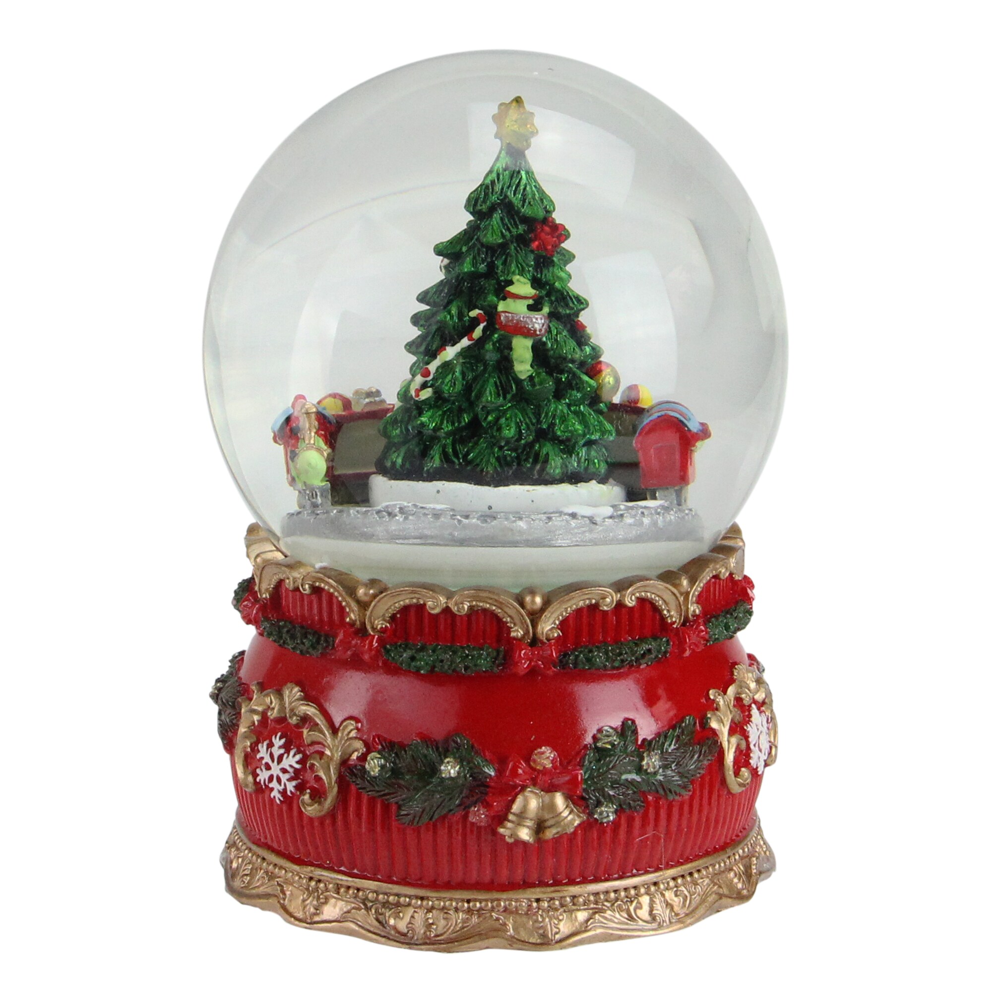 Northlight 6-in Musical Decoration Tree Christmas Decor in the 