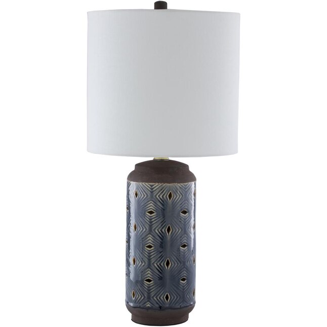 Table Lamp With Linen Shade, Fish Table Lamp Shades Uk