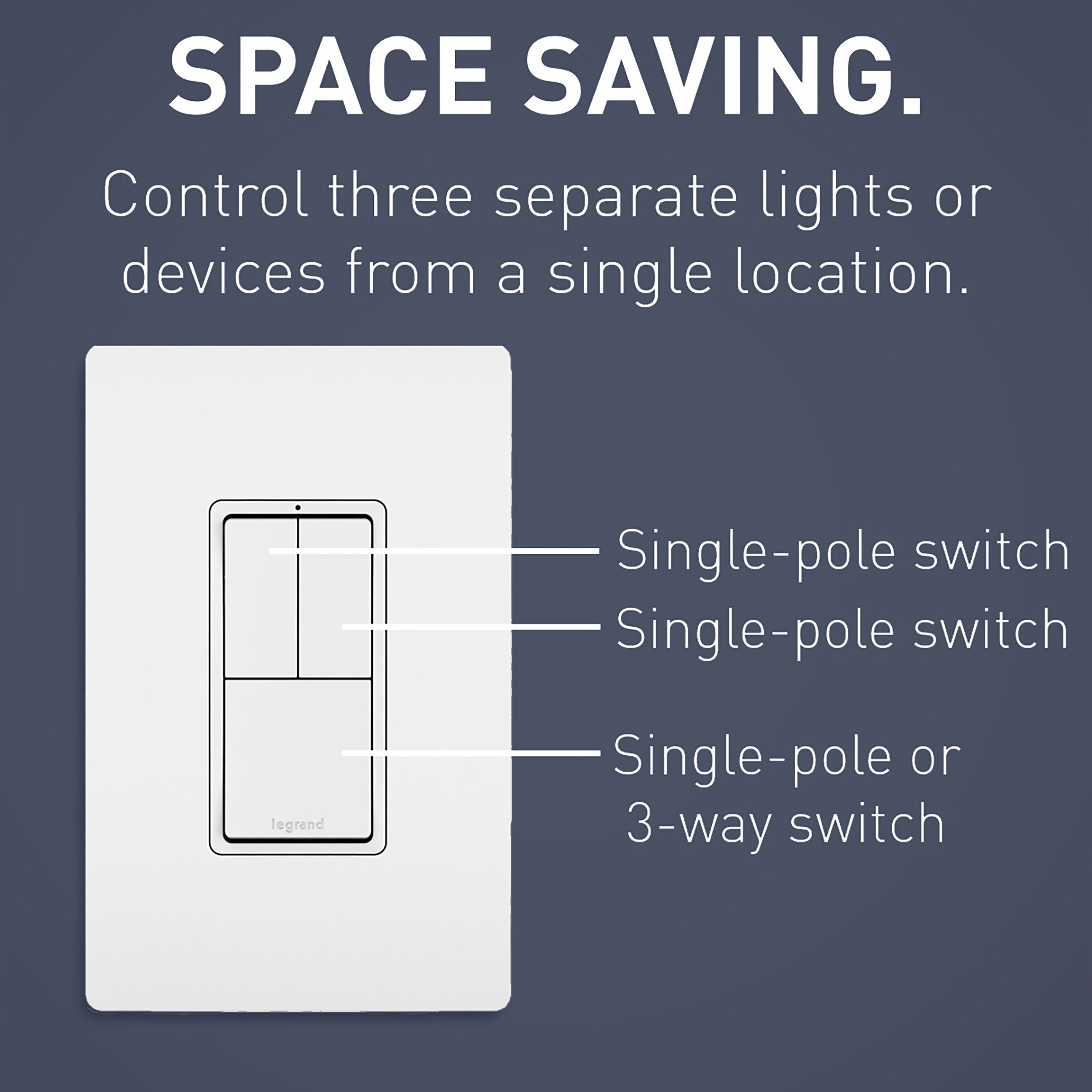 Legrand RCD113WCC6 Lighting-Controls - View #3