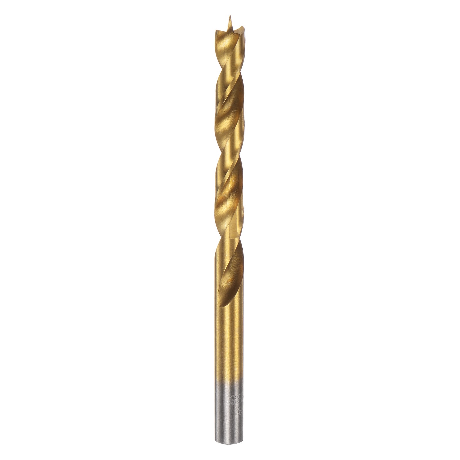 Harfington - Brad Point Drill Bit 8mm(5/16inch) Dia Straight Round Shank Drill Metric Brad Point ...