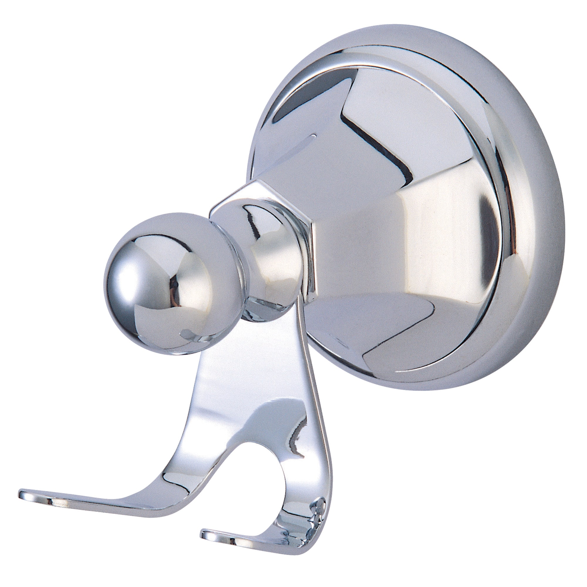 Elements of Design EBA4817C Metropolitan Polished chrome 2 -Hook Wall mount Towel Hook