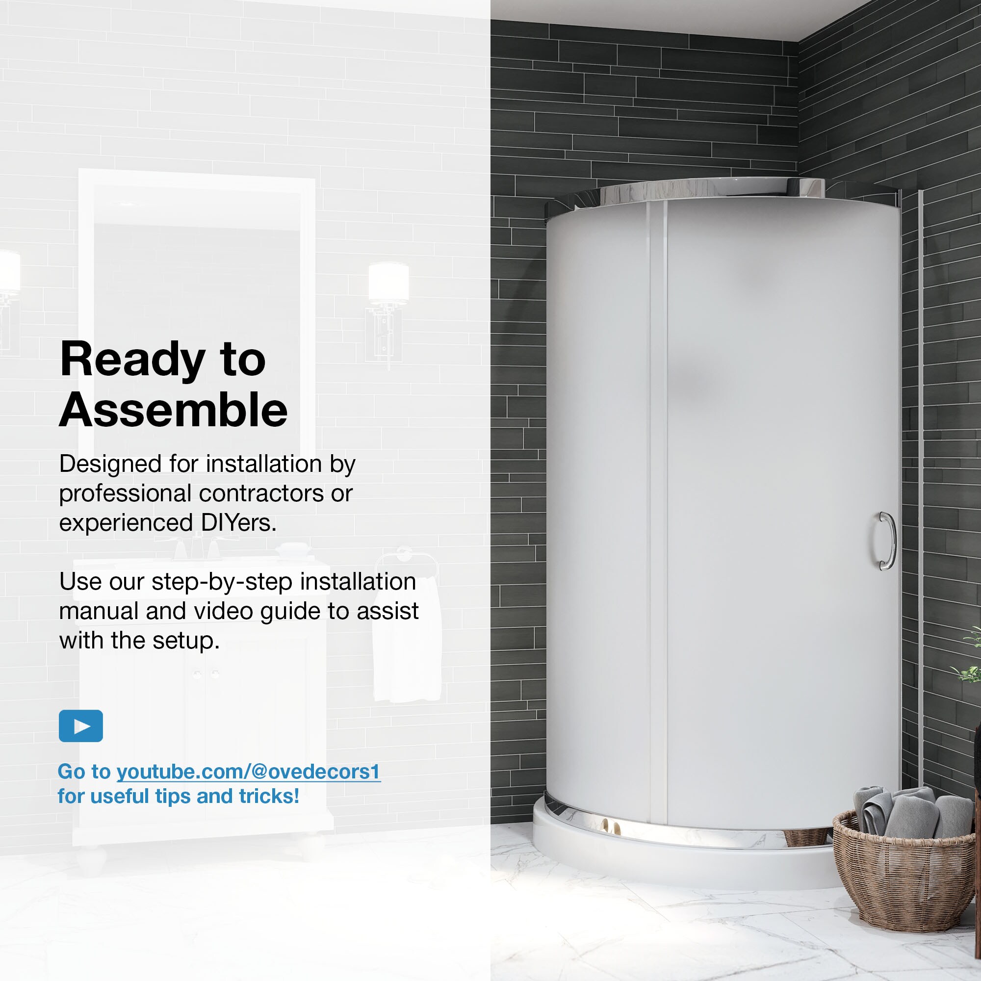 OVE Decors 15SKA-B1436P-001AC Alcove-Shower-Kit - View #5