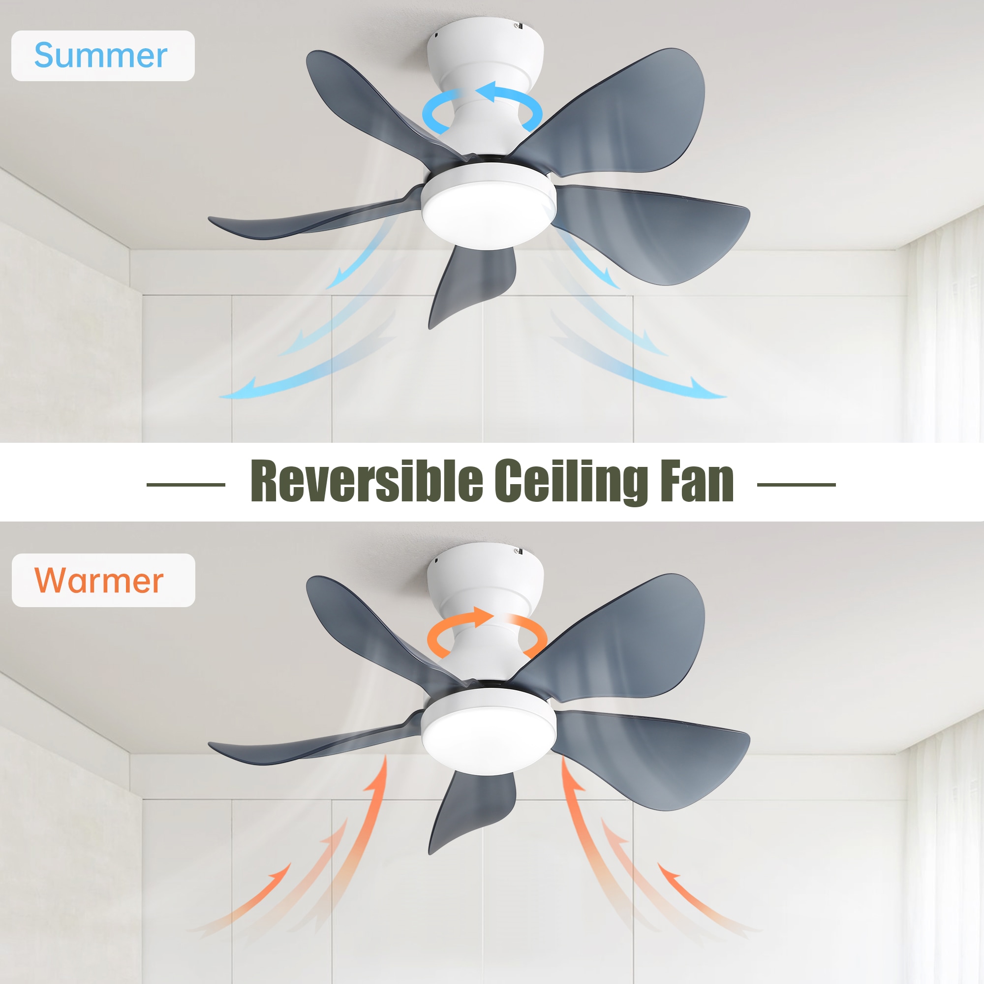 SINOFURN SYD130032WT Ceiling-Fans - View #5