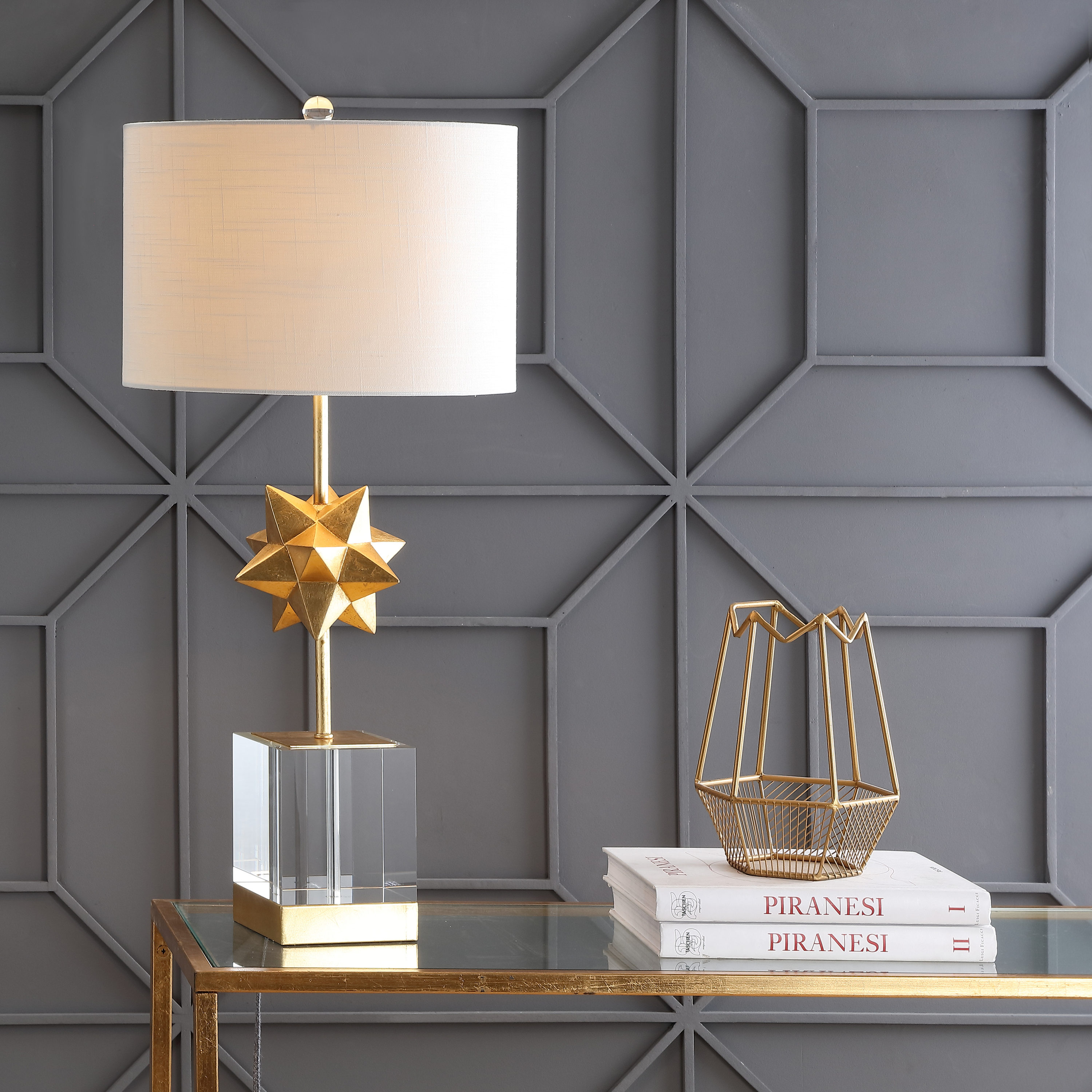 Metal leaf lamp shade hotsell