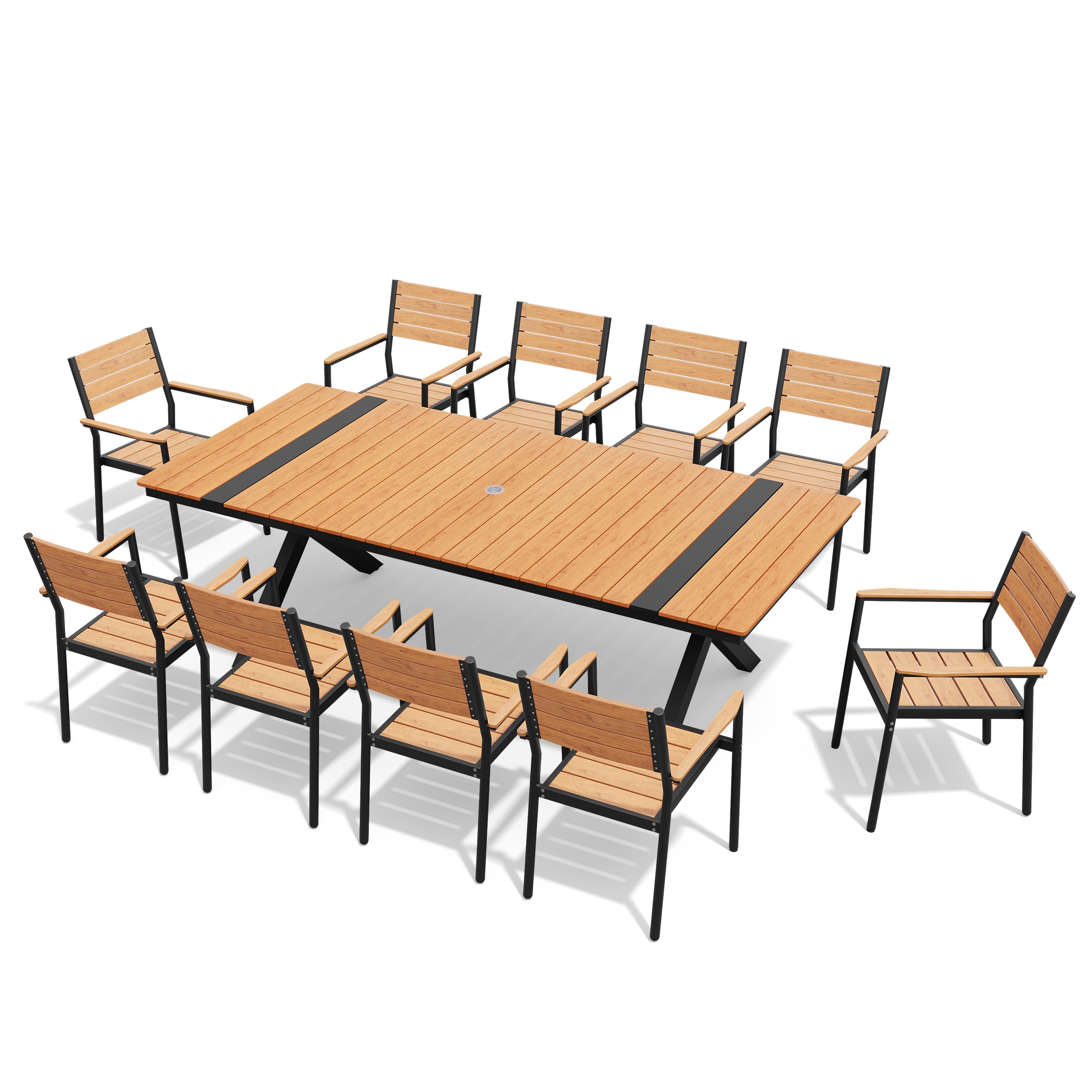 Crestlive Products CL-TD6338BRN240-11 Patio-Dining-Sets - View #11