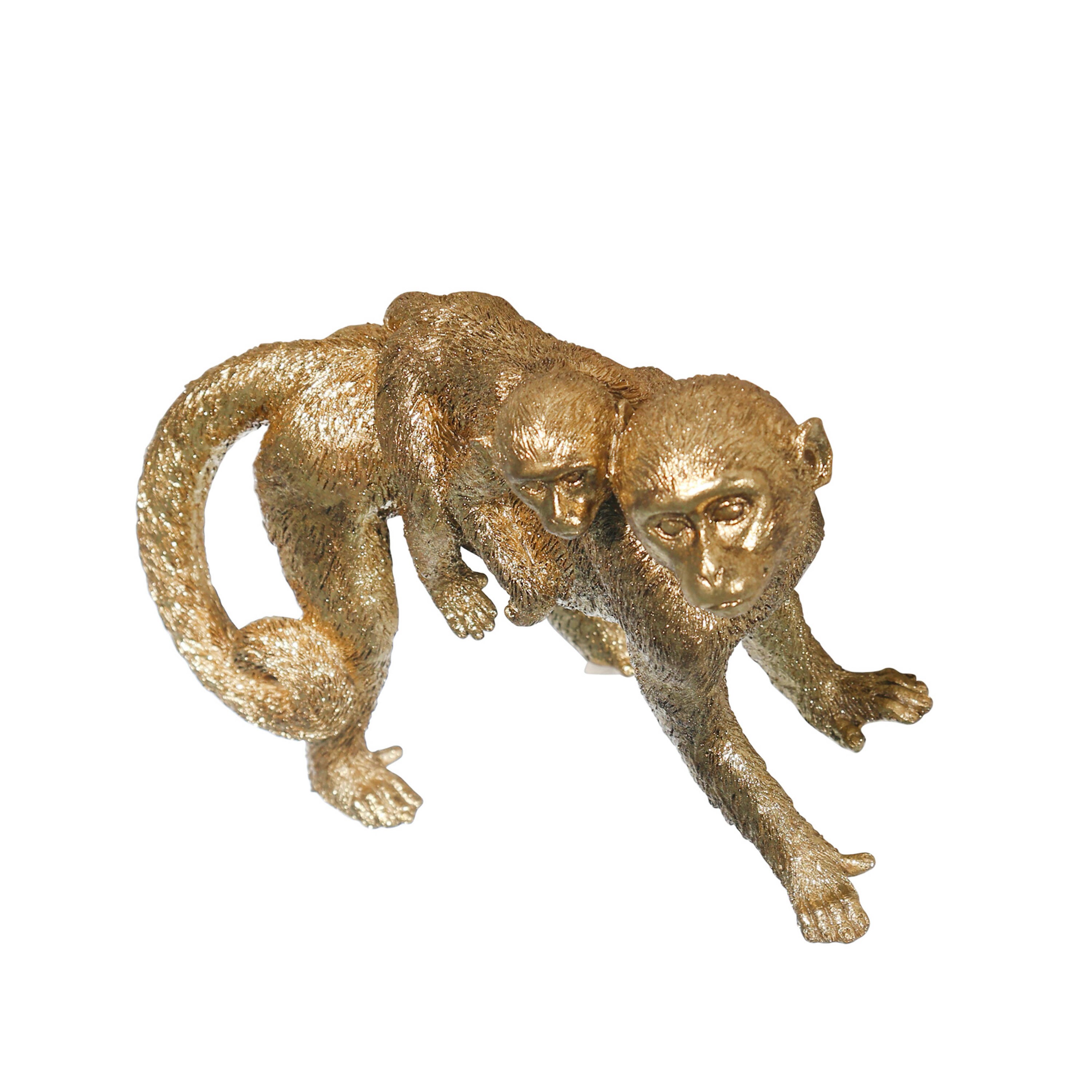 Gold Monkey Wall Hook