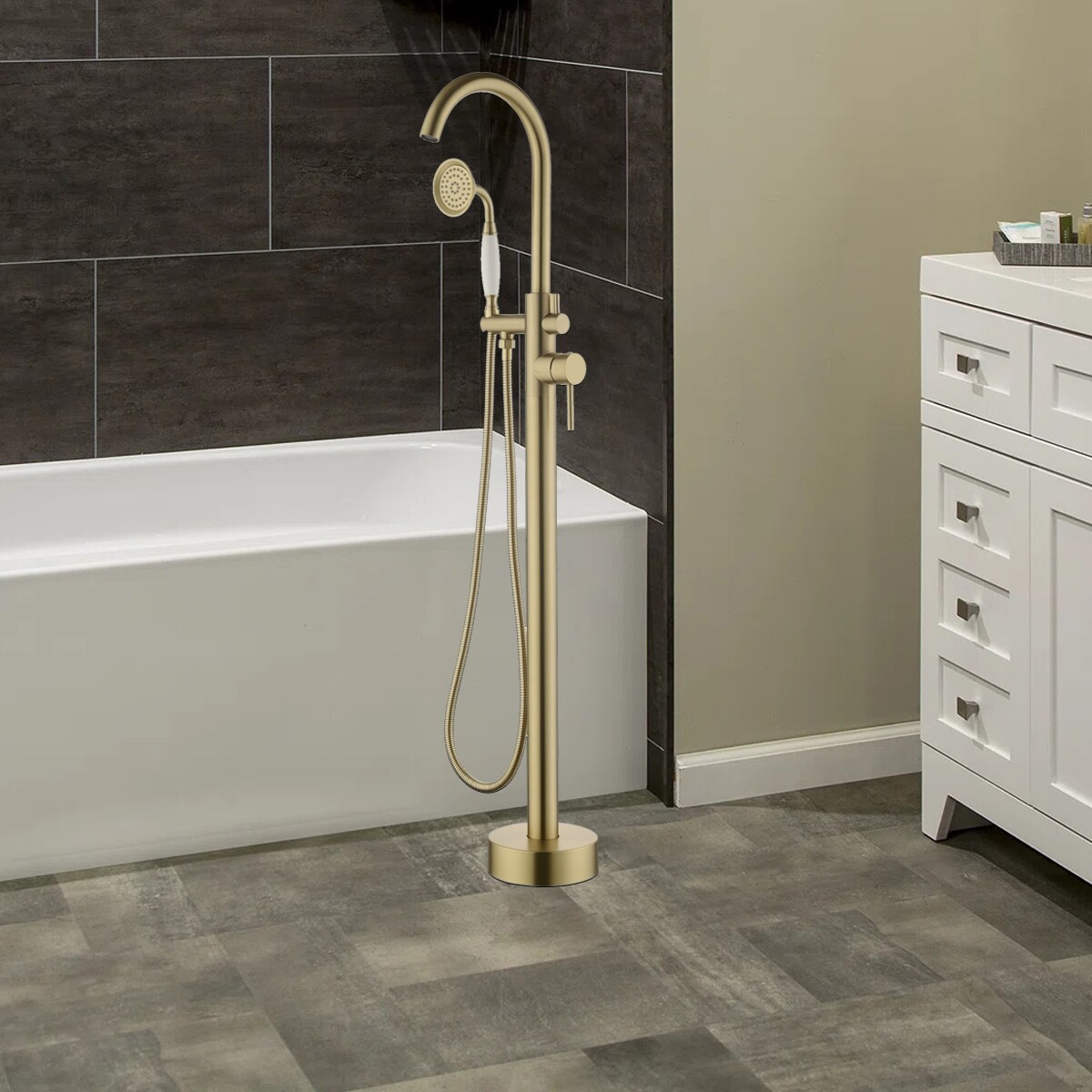 Kahomvis TC-QPW6-9094 Roman-Tub-Faucets - View #2