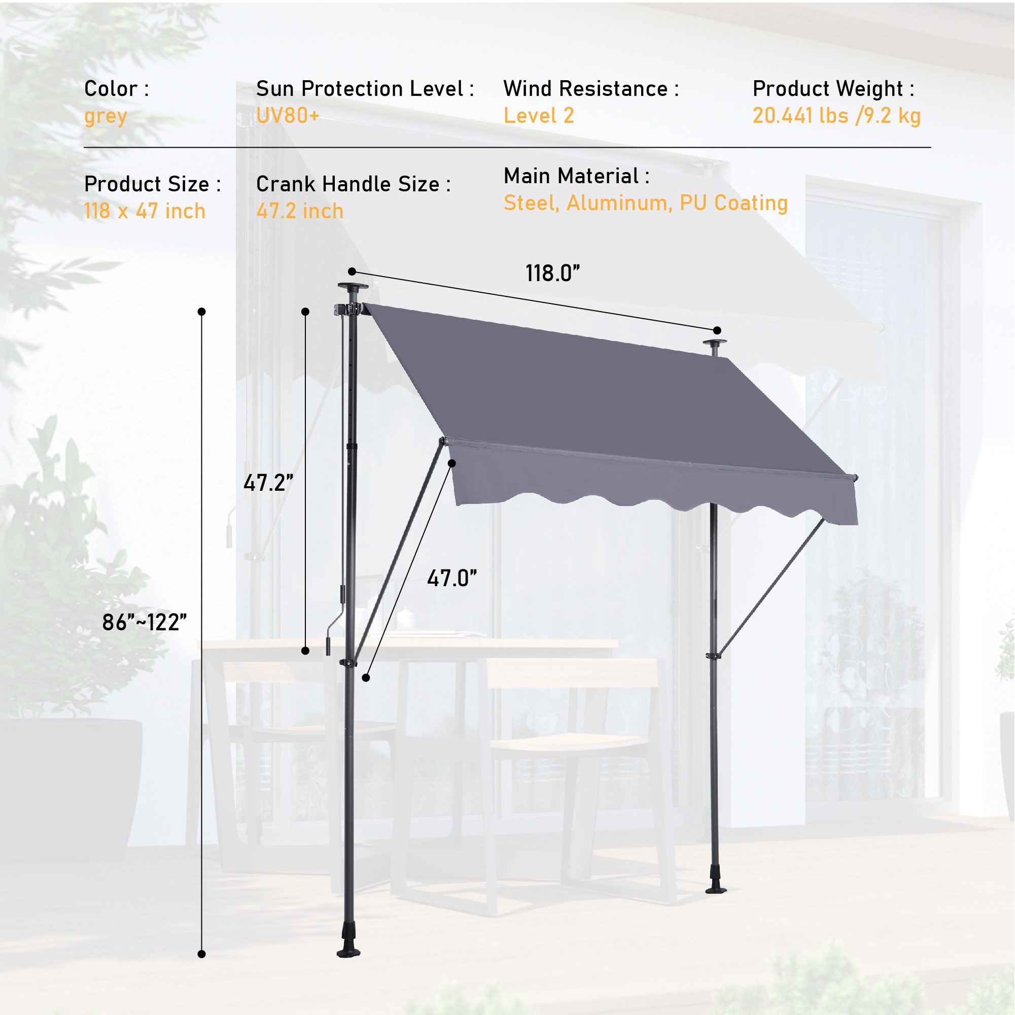 Tatayosi P-DJ-142761 awnings - View #2