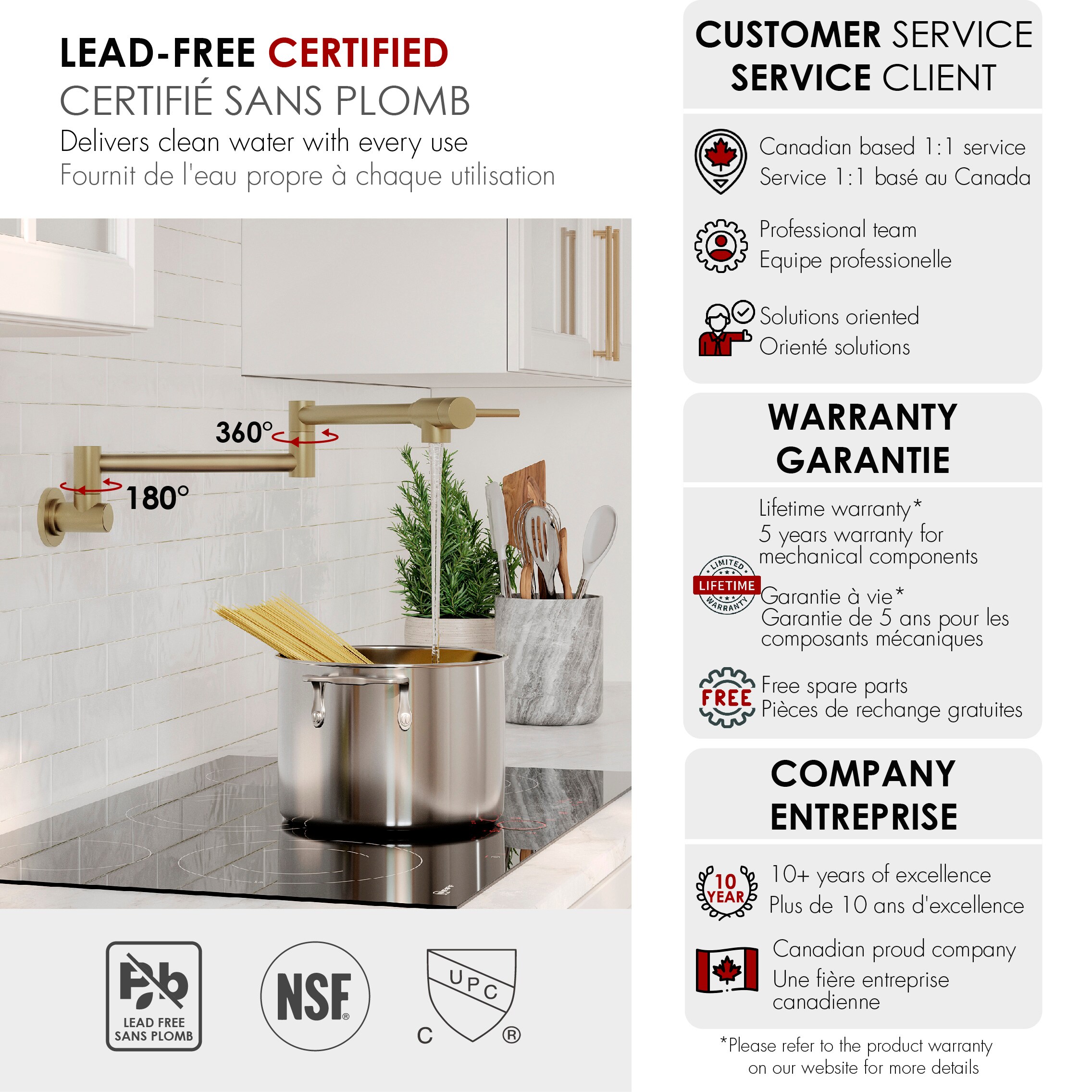 Stylish K-145G Kitchen-Faucets - View #9