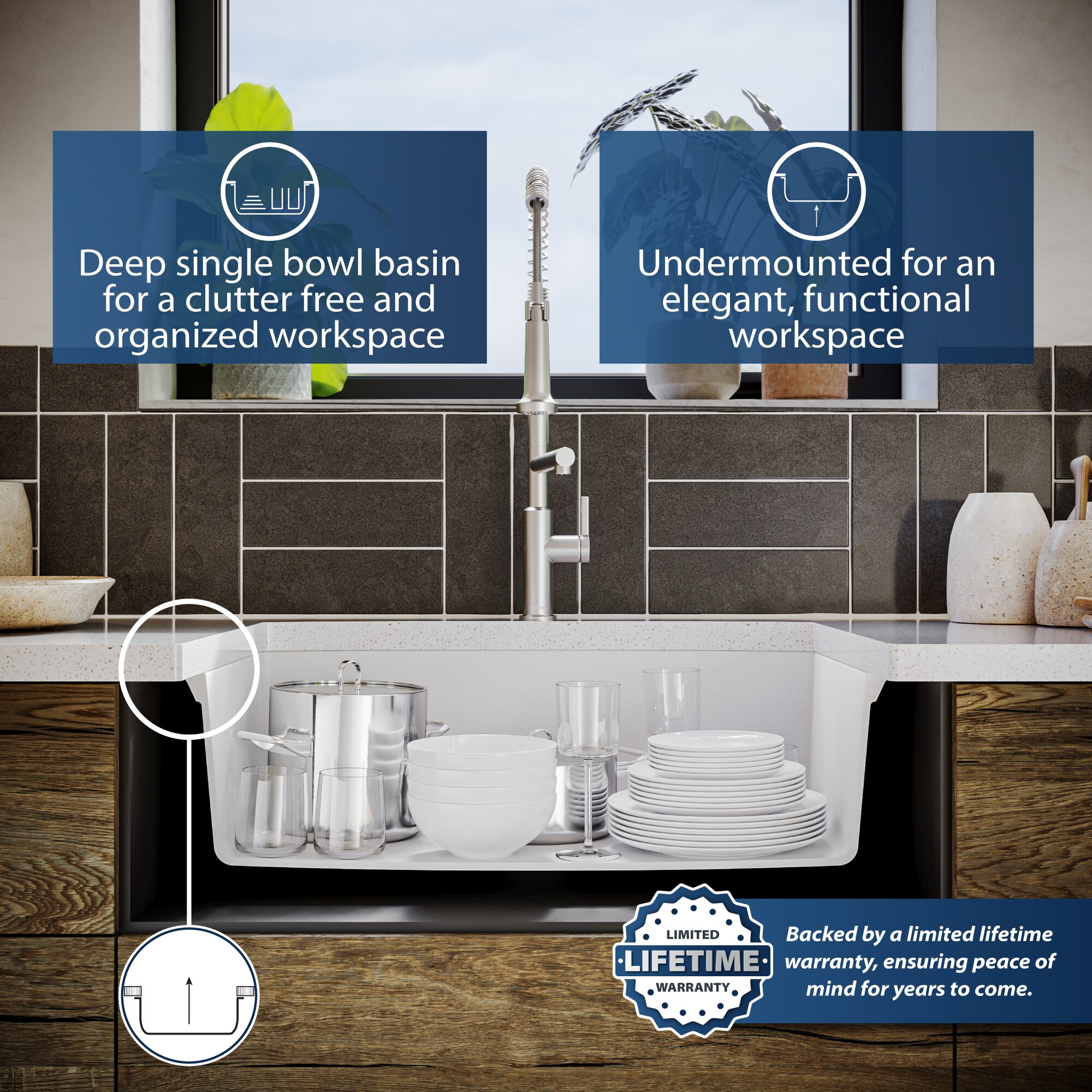 Karran QU-712-WH Kitchen-Sinks - View #5